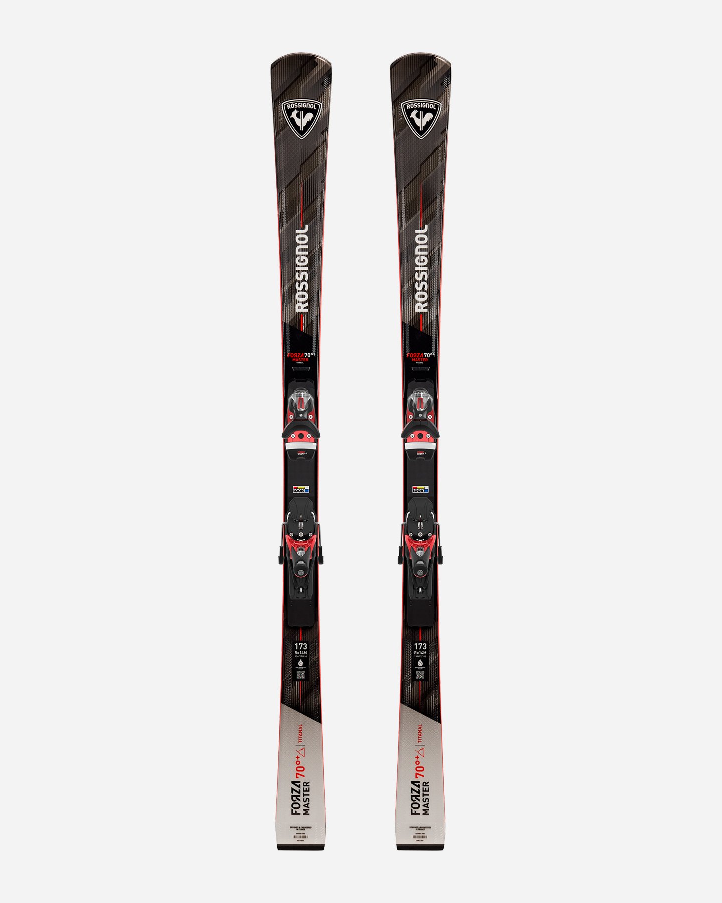 Sci ROSSIGNOL FORZA 70' TI+ MASTER R22 SPX 14 ROCK  - Rosso - 1 | Cisalfa Sport