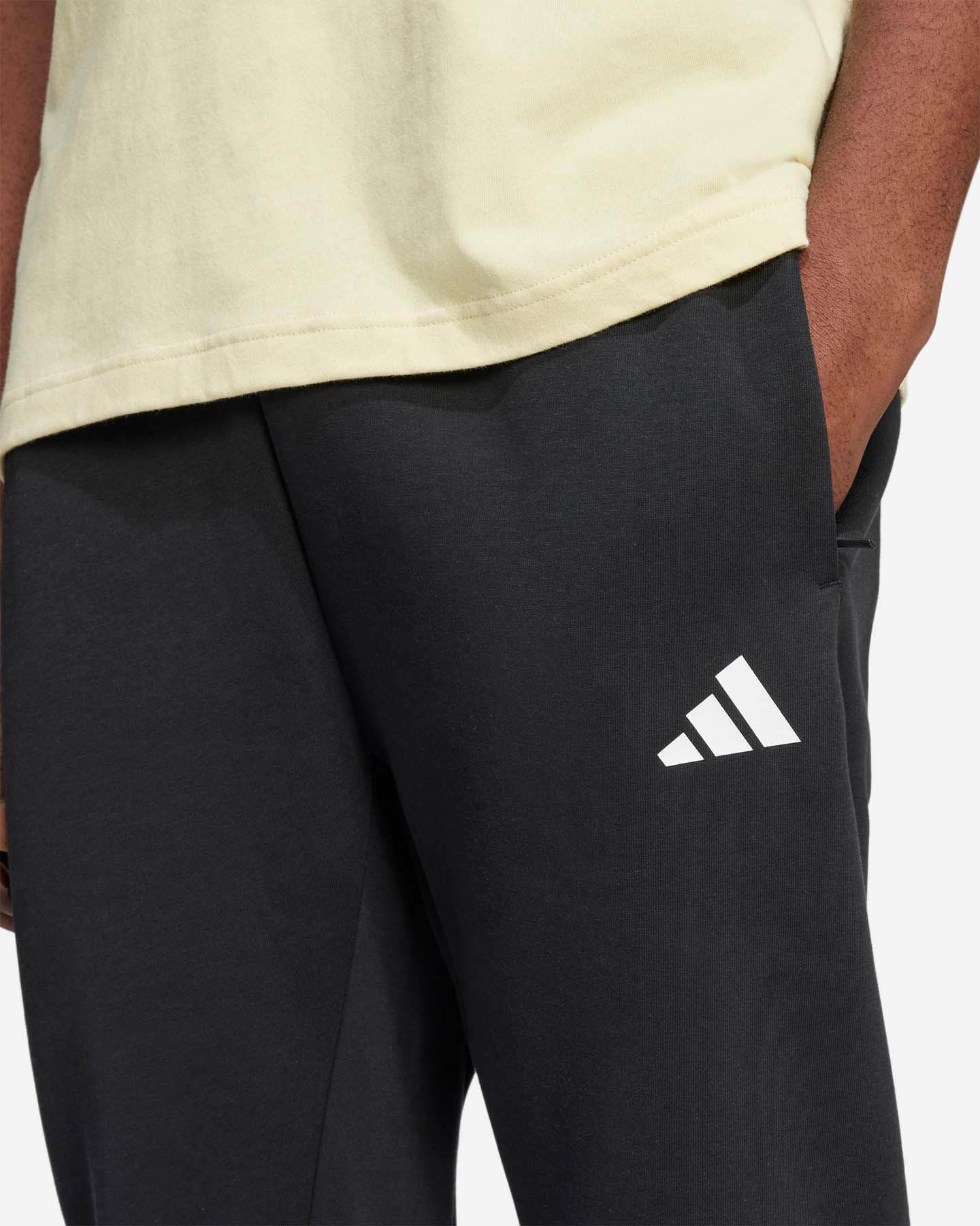 Pantalone ADIDAS 3STRIPES M - Nero - 4 | Cisalfa Sport
