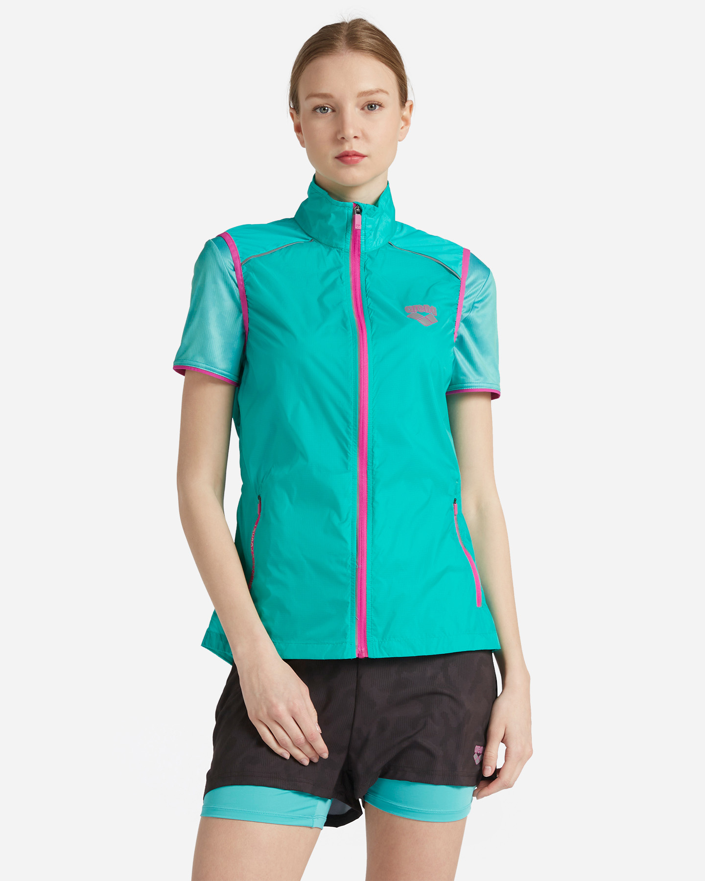 Giacca running ARENA ATHLETIC RUN W - Verde - 0 | Cisalfa Sport