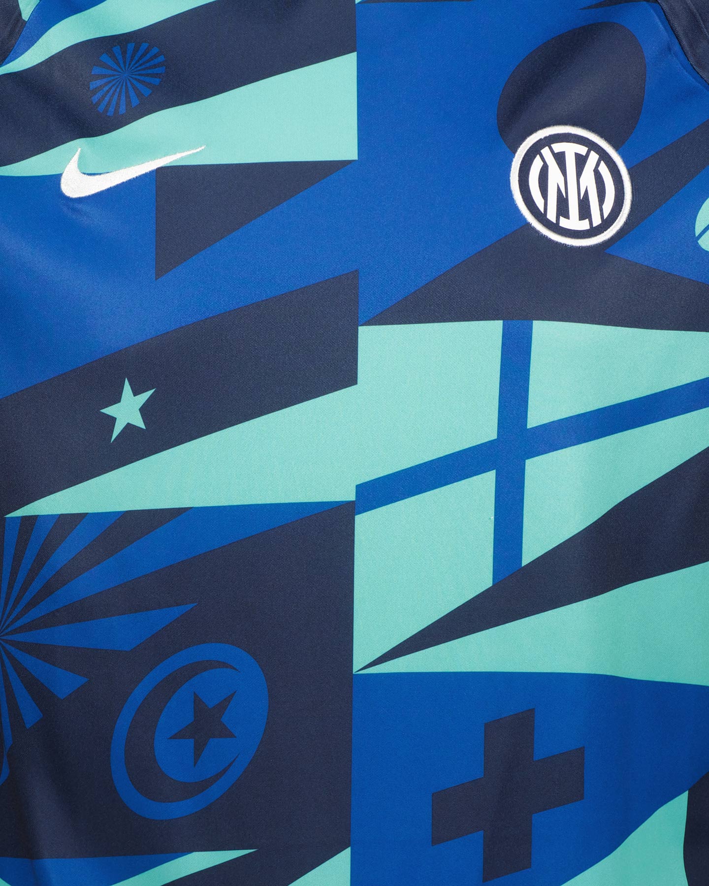 Maglia calcio ufficiale NIKE DF INTER PREMATCH 22-23 M - 2 | Cisalfa Sport