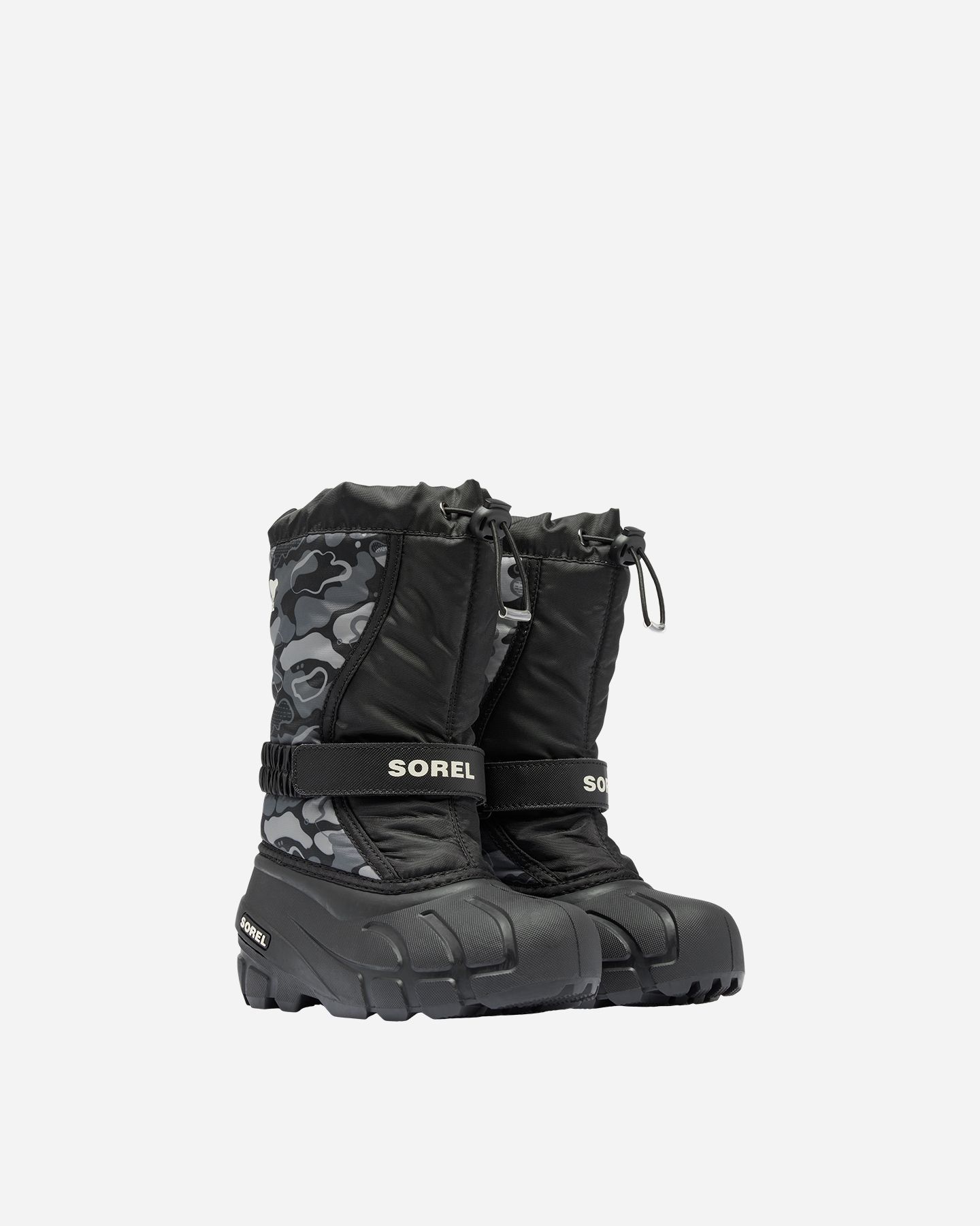 Doposci SOREL FLURRY PRINT JR - Nero - 1 | Cisalfa Sport