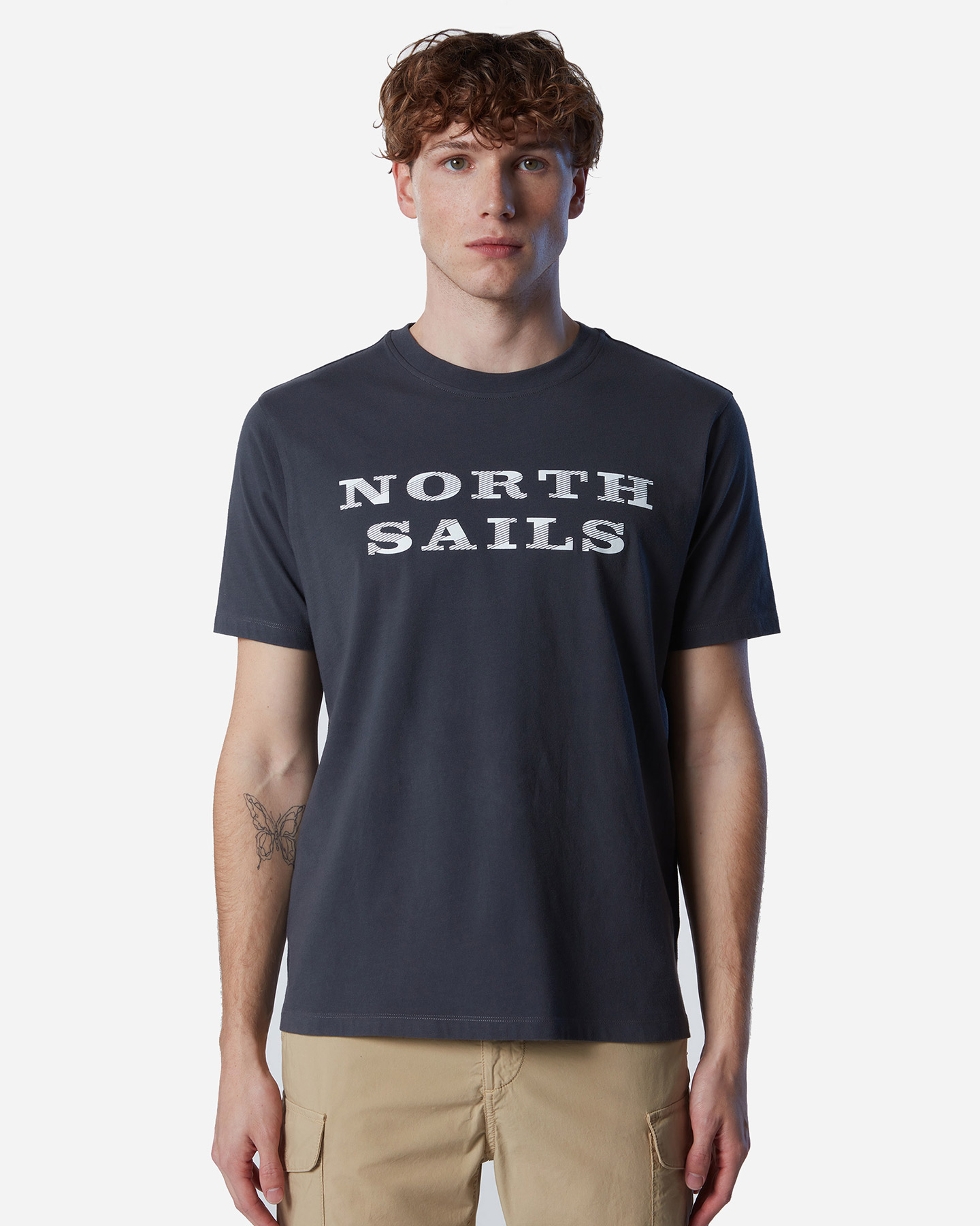 T-shirt NORTH SAILS LINEAR LOGO M - 12 | Cisalfa Sport