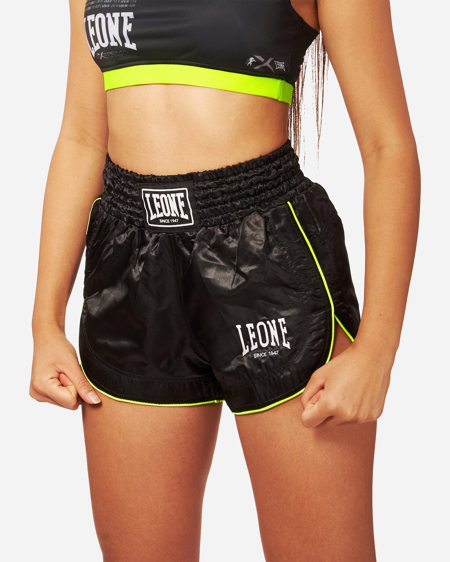Short training LEONE THAI BASIC - Nero - 3 | Cisalfa Sport