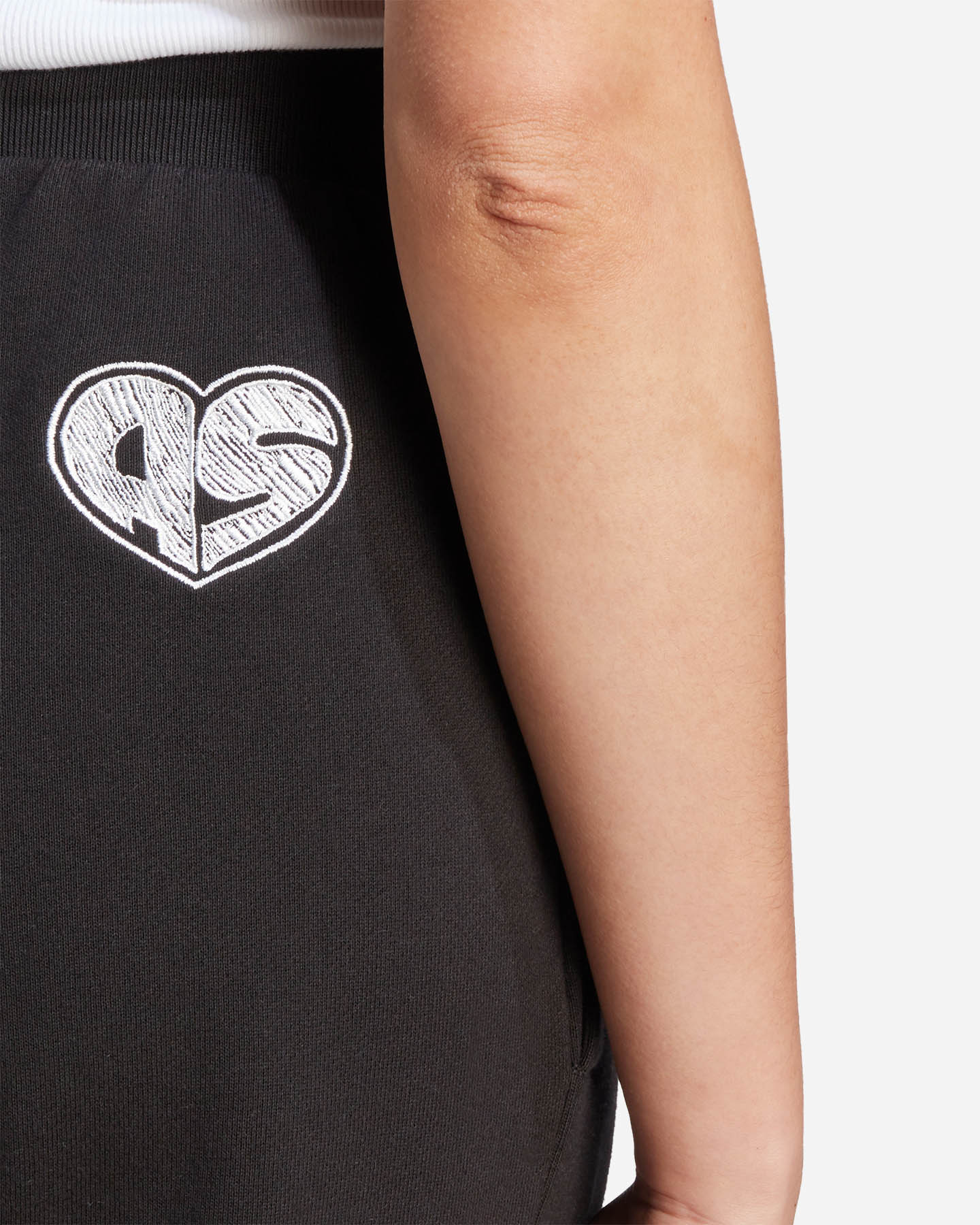 Pantalone ADIDAS BRAND LOVE W - Nero - 4 | Cisalfa Sport