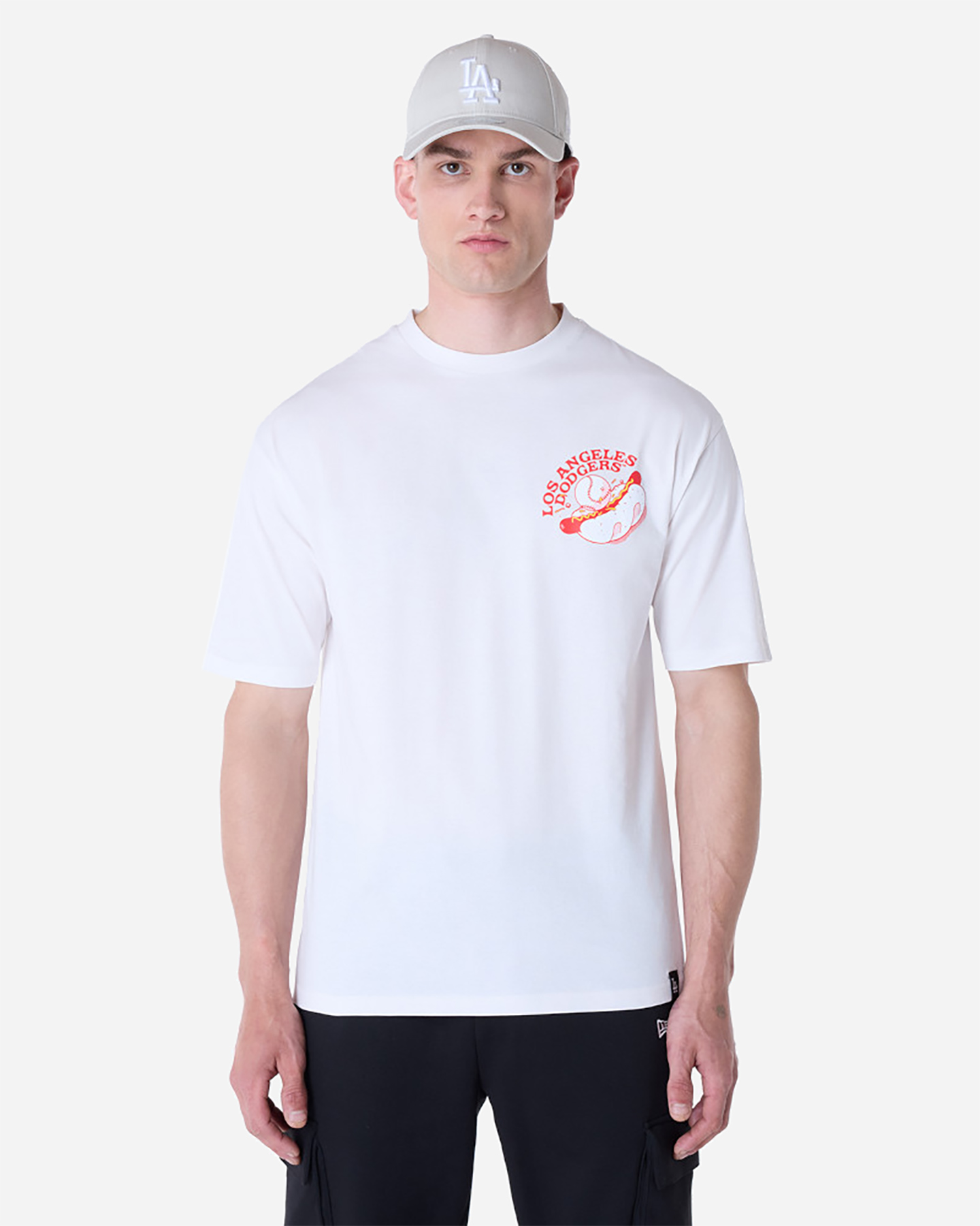 T-shirt NEW ERA MLB LEAGUE LOS ANGELES DODGERS M - Bianco - 0 | Cisalfa Sport