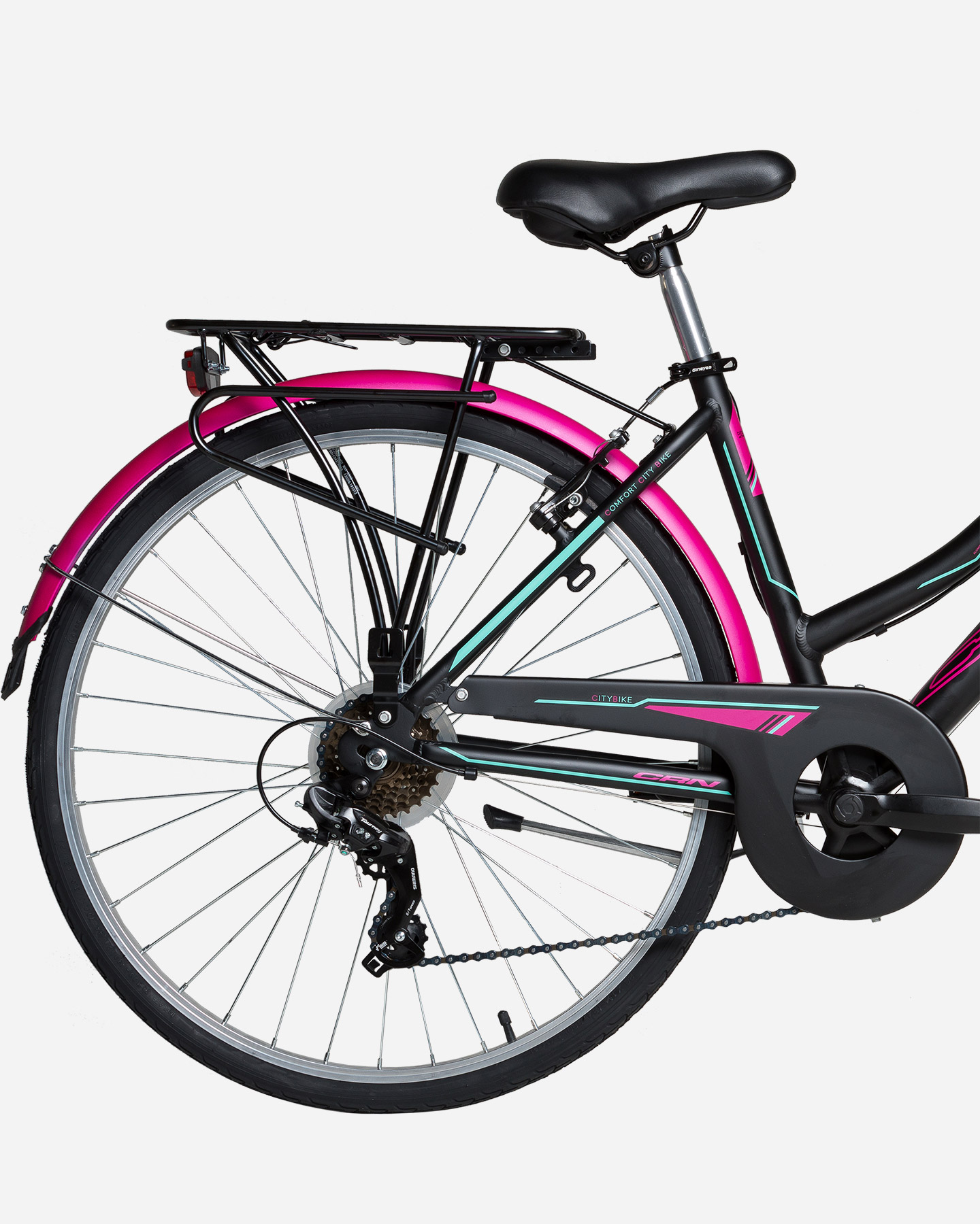 City bike CARNIELLI CITY 26 FLORAL W - Nero - 1 | Cisalfa Sport