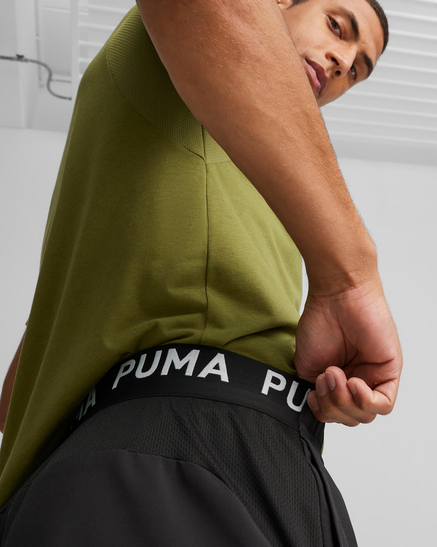 Pantalone training PUMA FIT ULTRABREATHE STRETCH M - Nero - 4 | Cisalfa Sport