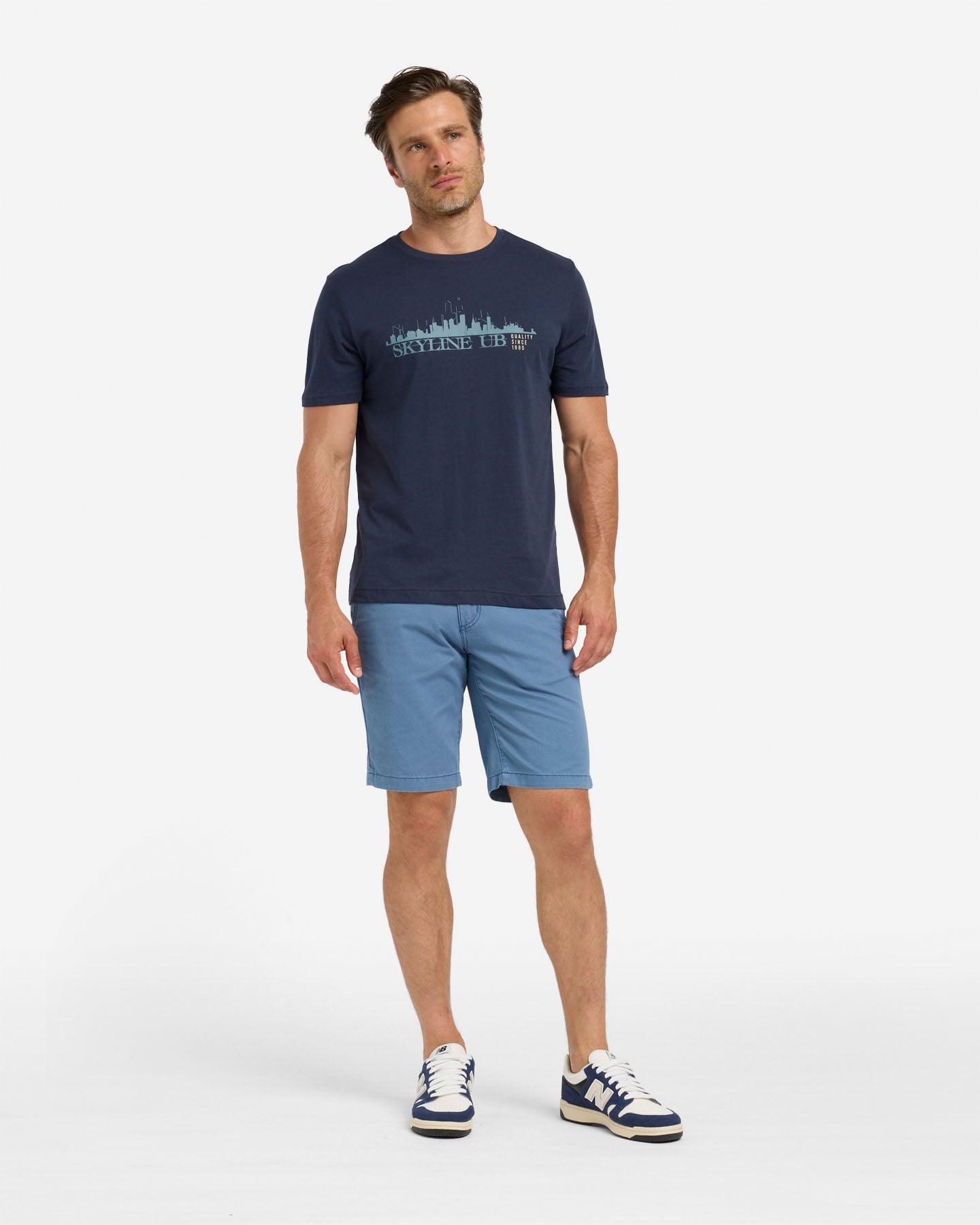 T-shirt DACK'S ESSENTIAL M - Blu - 4 | Cisalfa Sport