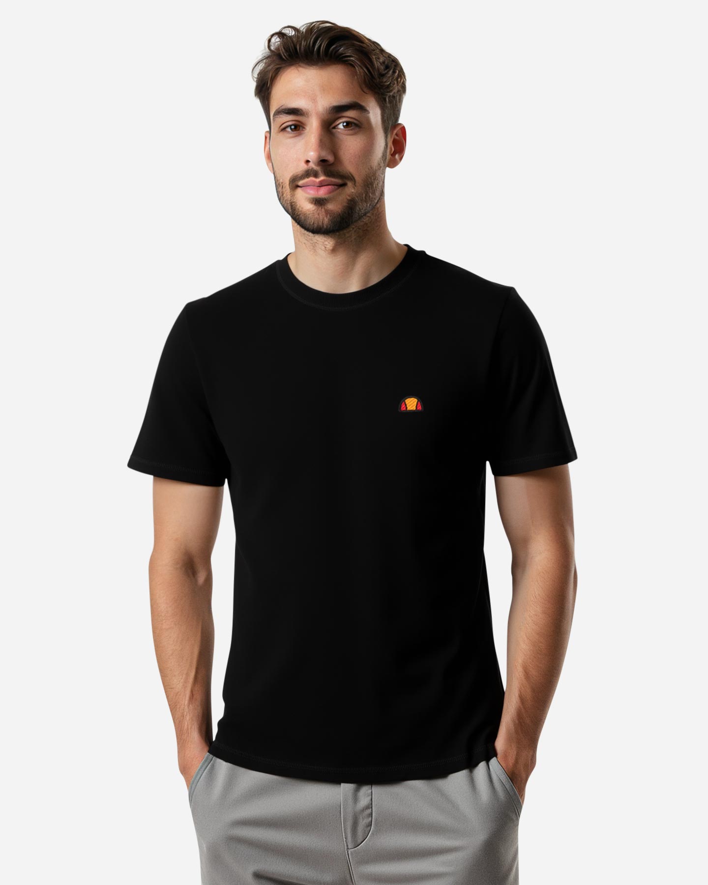 T-shirt ELLESSE CLASSIC PATCH M - Nero - 3 | Cisalfa Sport