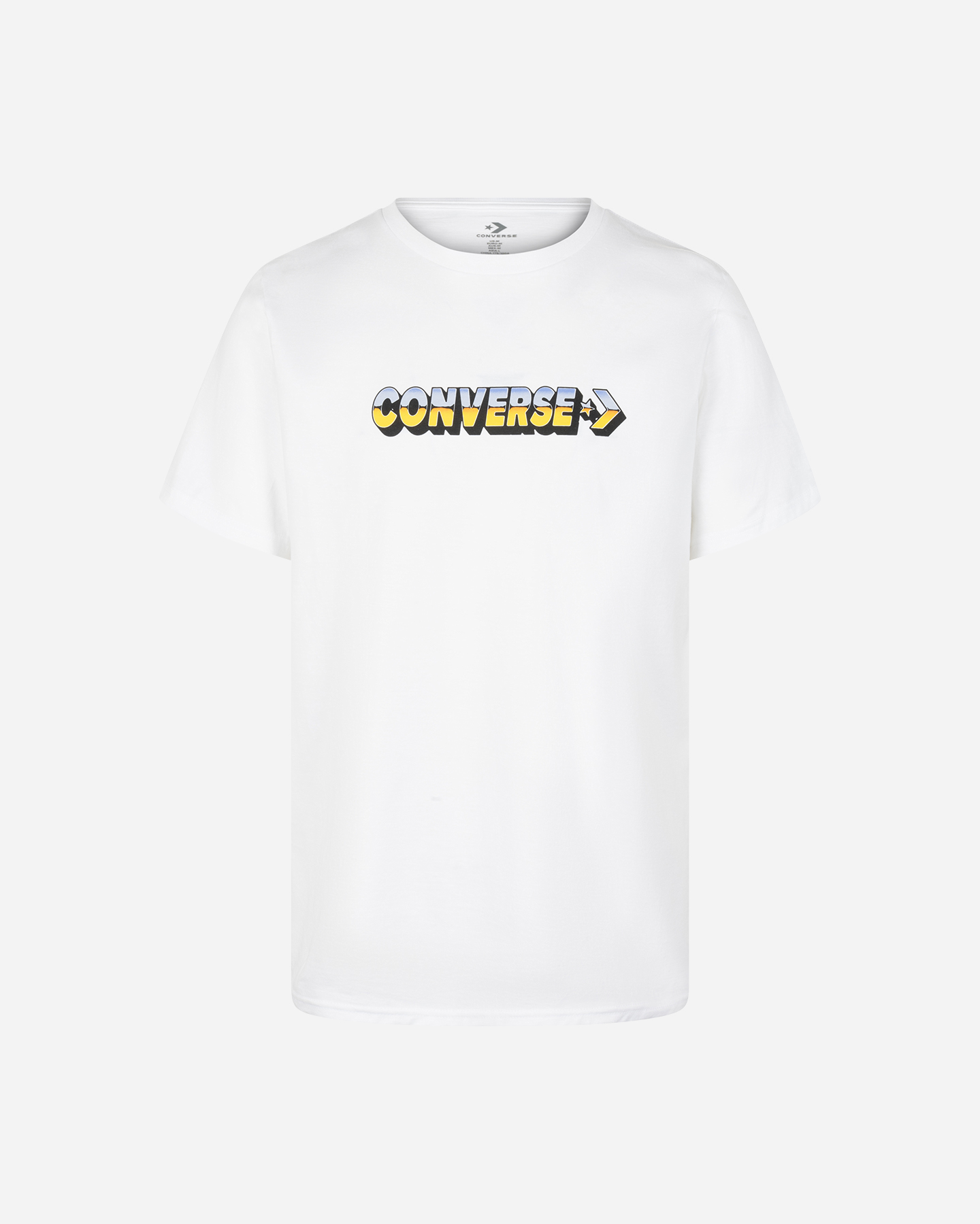 T-shirt CONVERSE WRITTEN GRAPHIC M - Bianco - 0 | Cisalfa Sport
