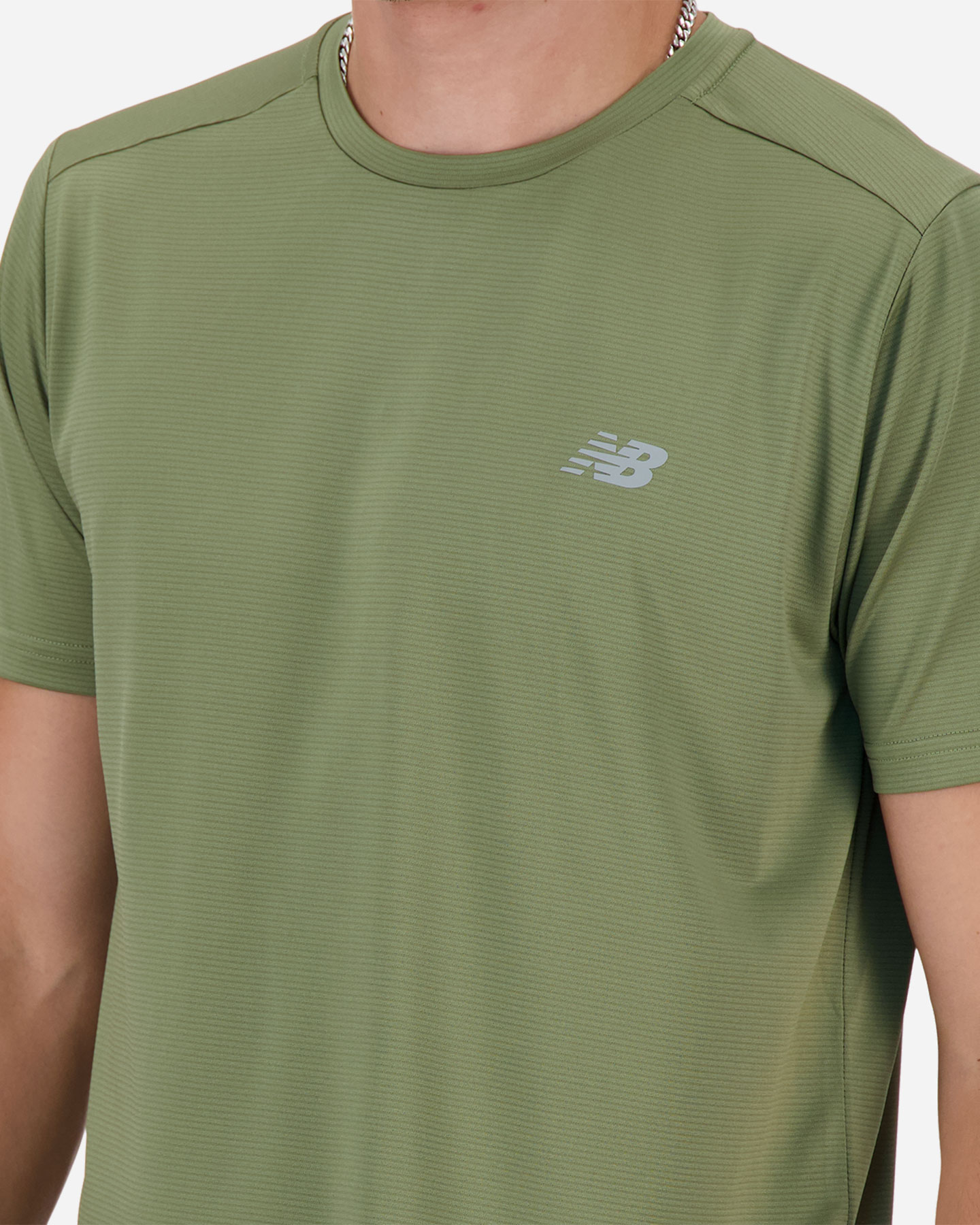 T-shirt running NEW BALANCE RUN M - Nero - 3 | Cisalfa Sport