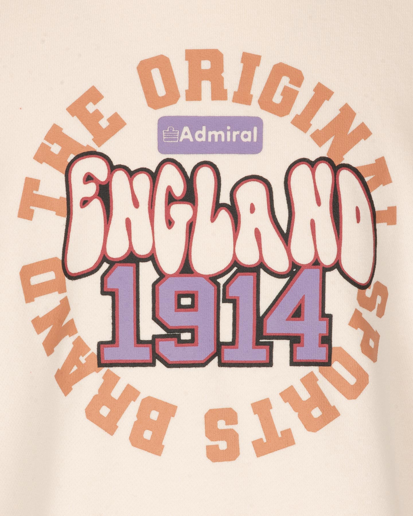 Felpa ADMIRAL VARSITY JR - Beige - 2 | Cisalfa Sport