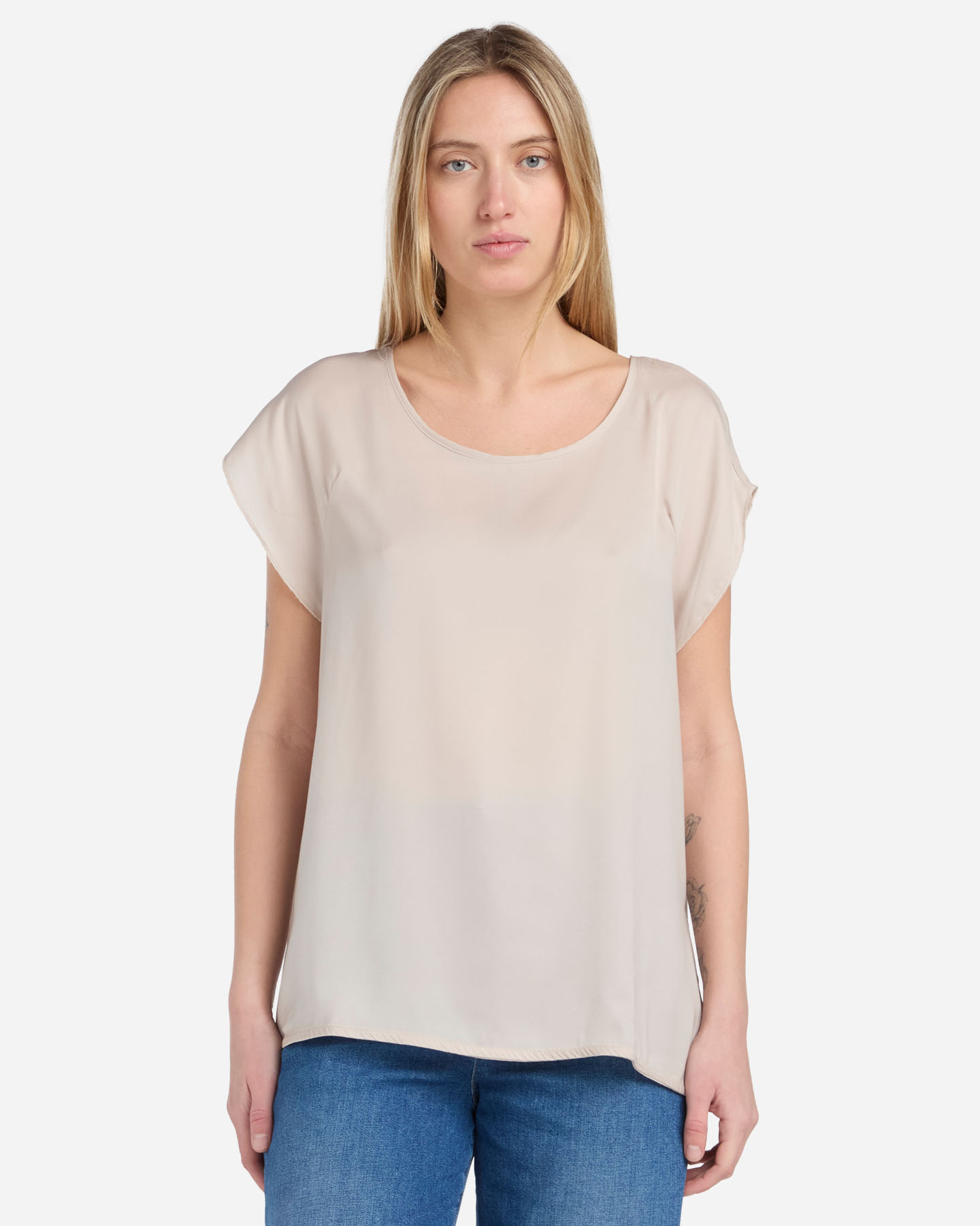 T-shirt DACK'S ESSENTIAL W - Beige - 1 | Cisalfa Sport