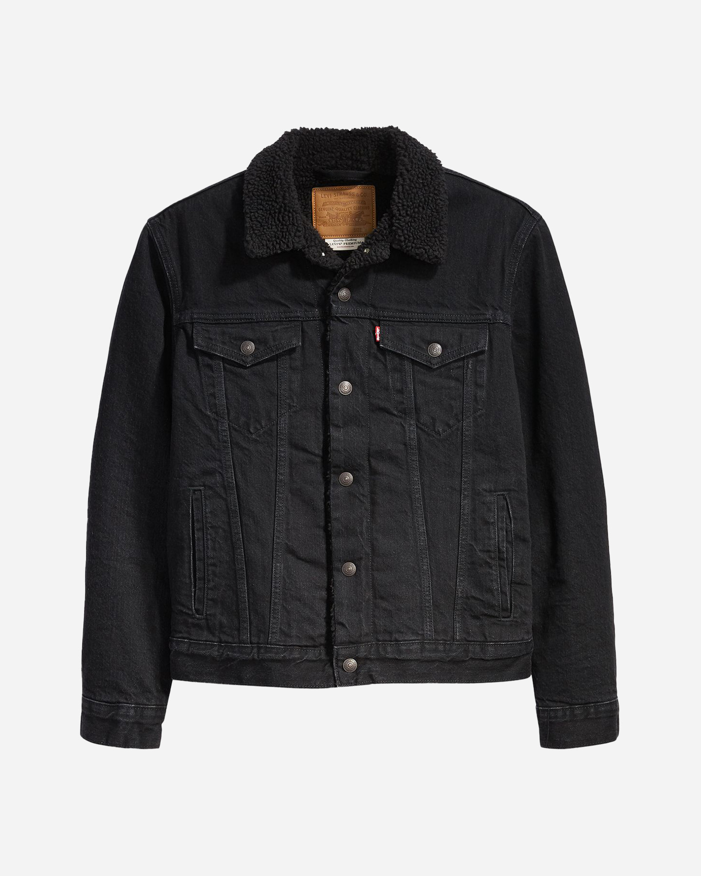 Giubbotto LEVI'S DENIM SHERPA M - Nero - 0 | Cisalfa Sport