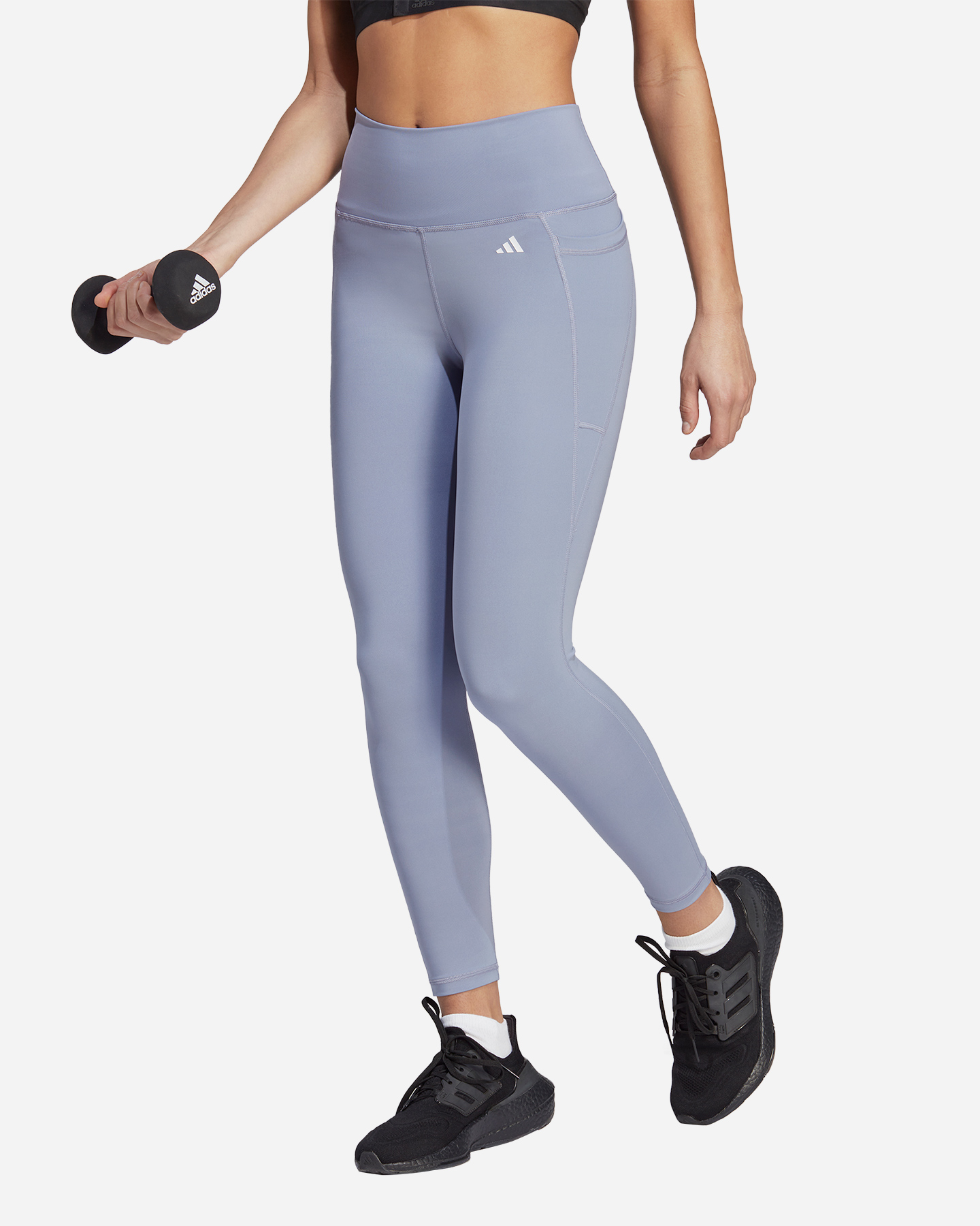 Leggings ADIDAS SMALL LOGO W - Viola - 1 | Cisalfa Sport