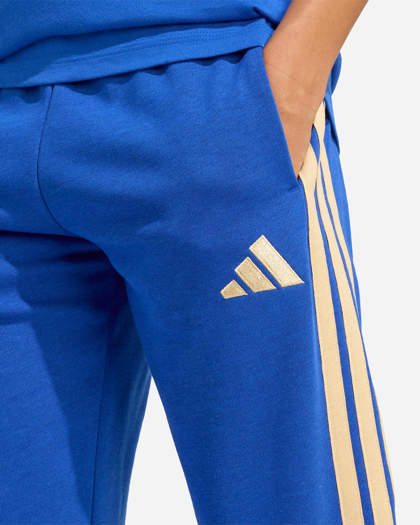 Abbigliamento calcio ufficiale ADIDAS ITALIA FIGC JR - Blu - 5 | Cisalfa Sport