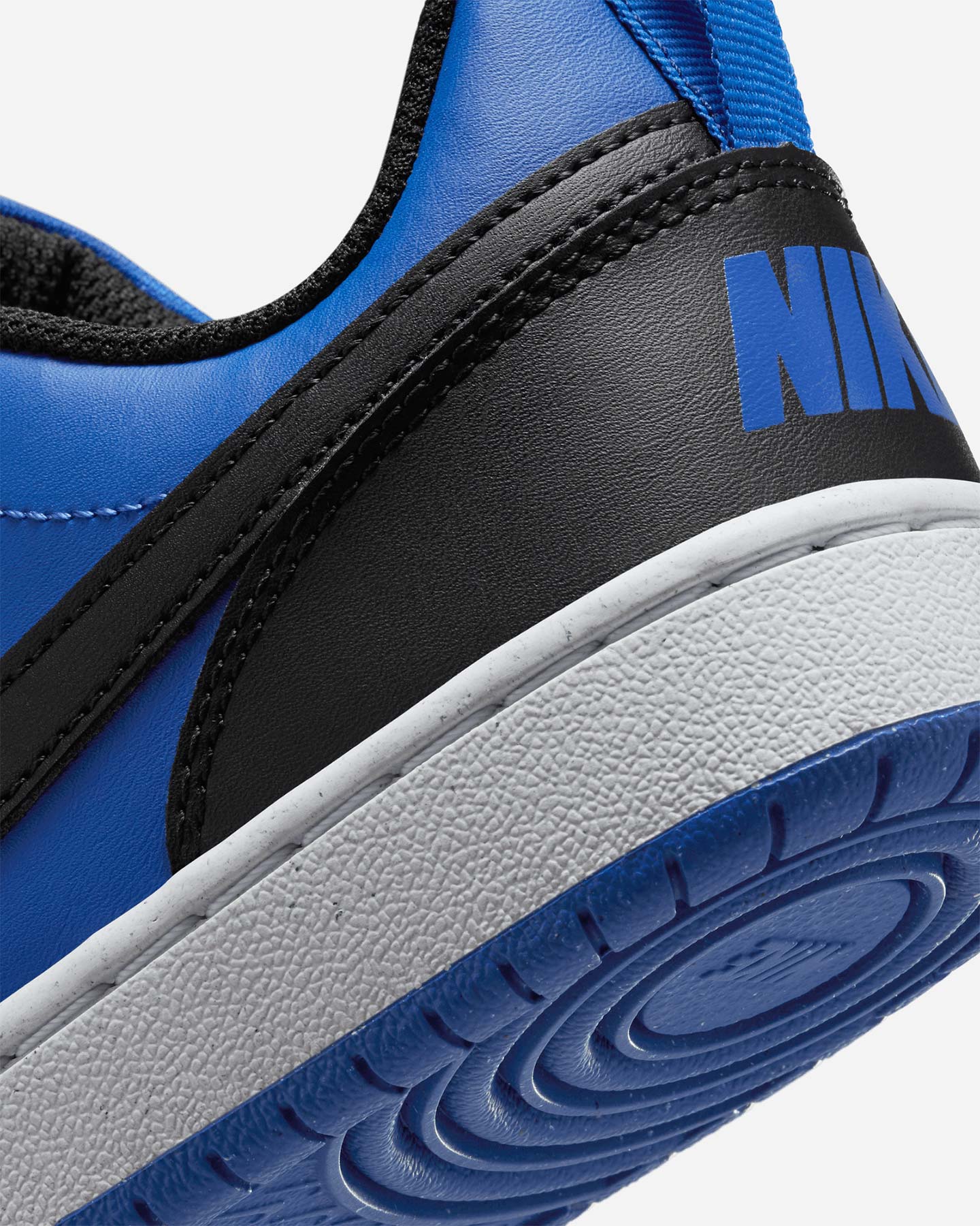 Scarpe sneakers NIKE COURT BOROUGH LOW RECRAFT GS JR - Blu - 5 | Cisalfa Sport