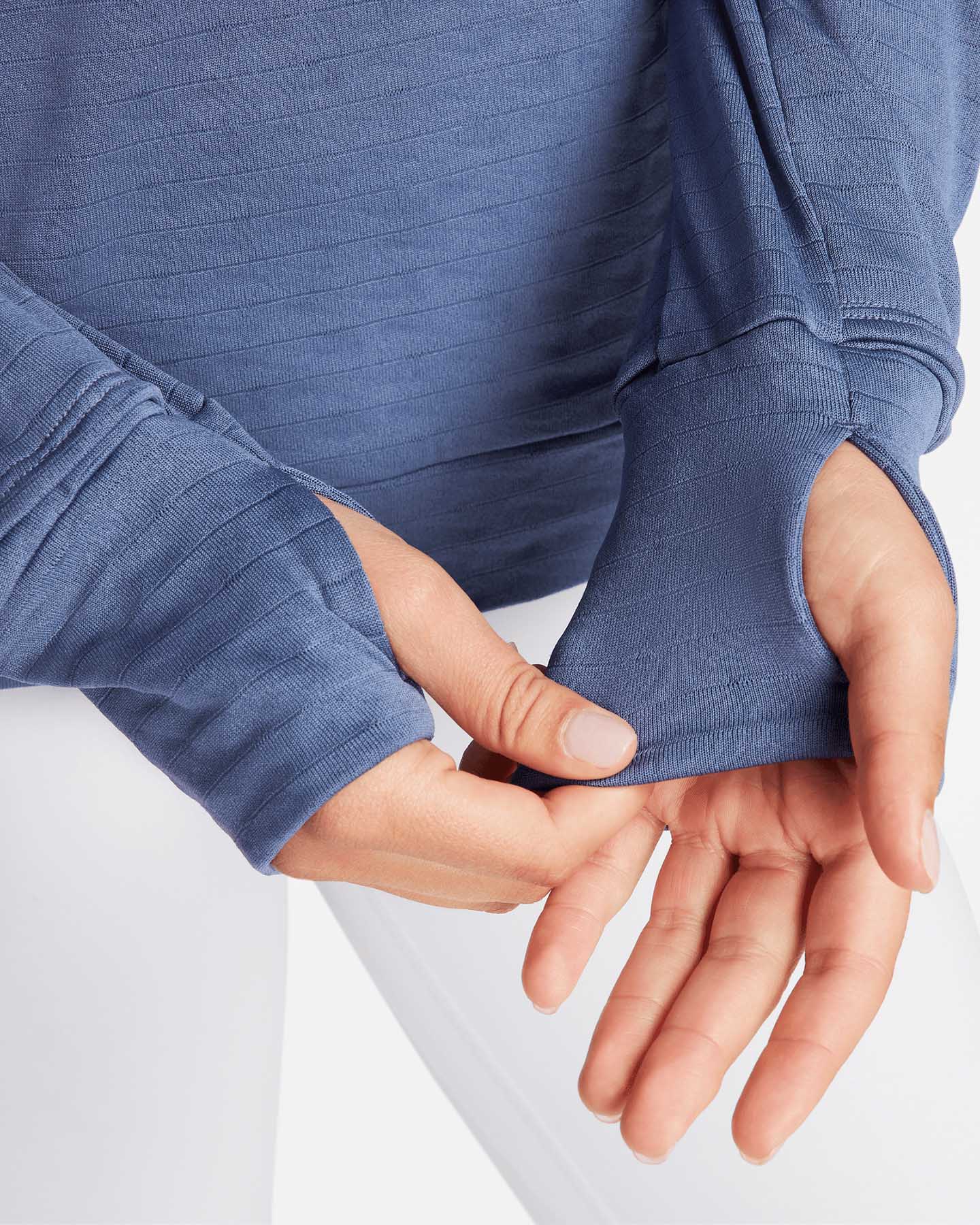 Maglia running NIKE SWIFT ELEMENT W - Blu - 3 | Cisalfa Sport