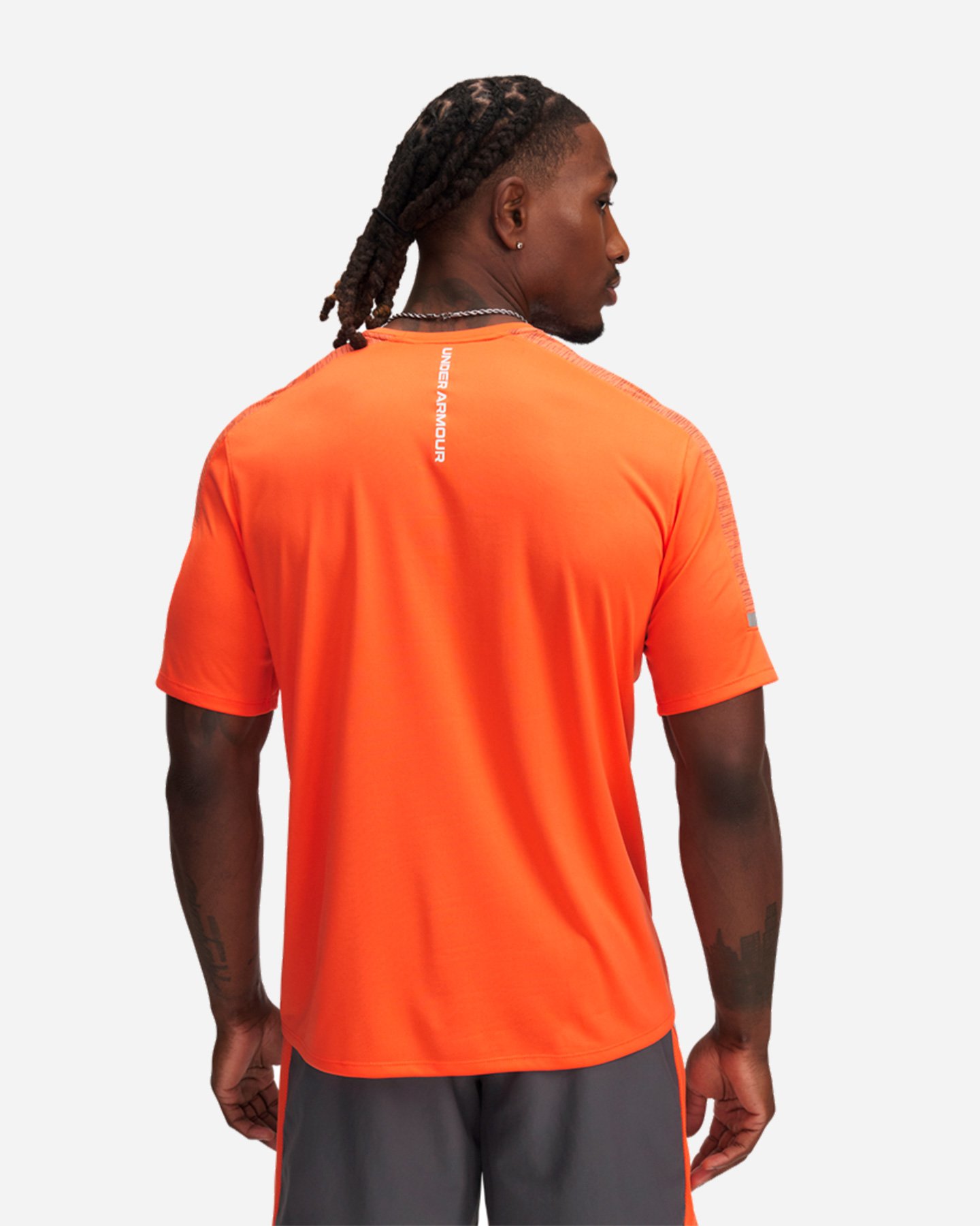 T-shirt training UNDER ARMOUR TECH UTILITY M - Arancione - 1 | Cisalfa Sport