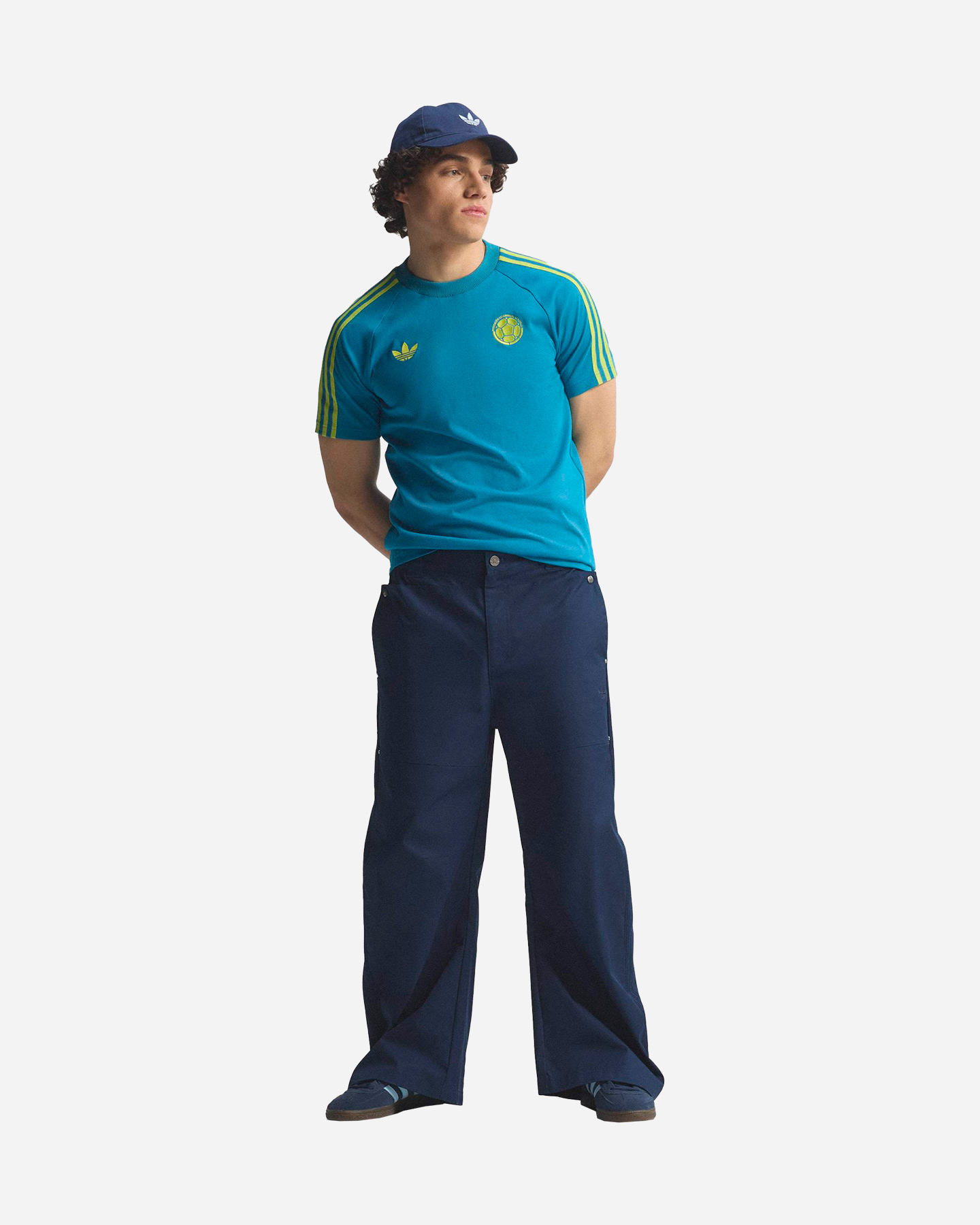 T-shirt ADIDAS COLOMBIA ORIGINALS M - Verde - 2 | Cisalfa Sport