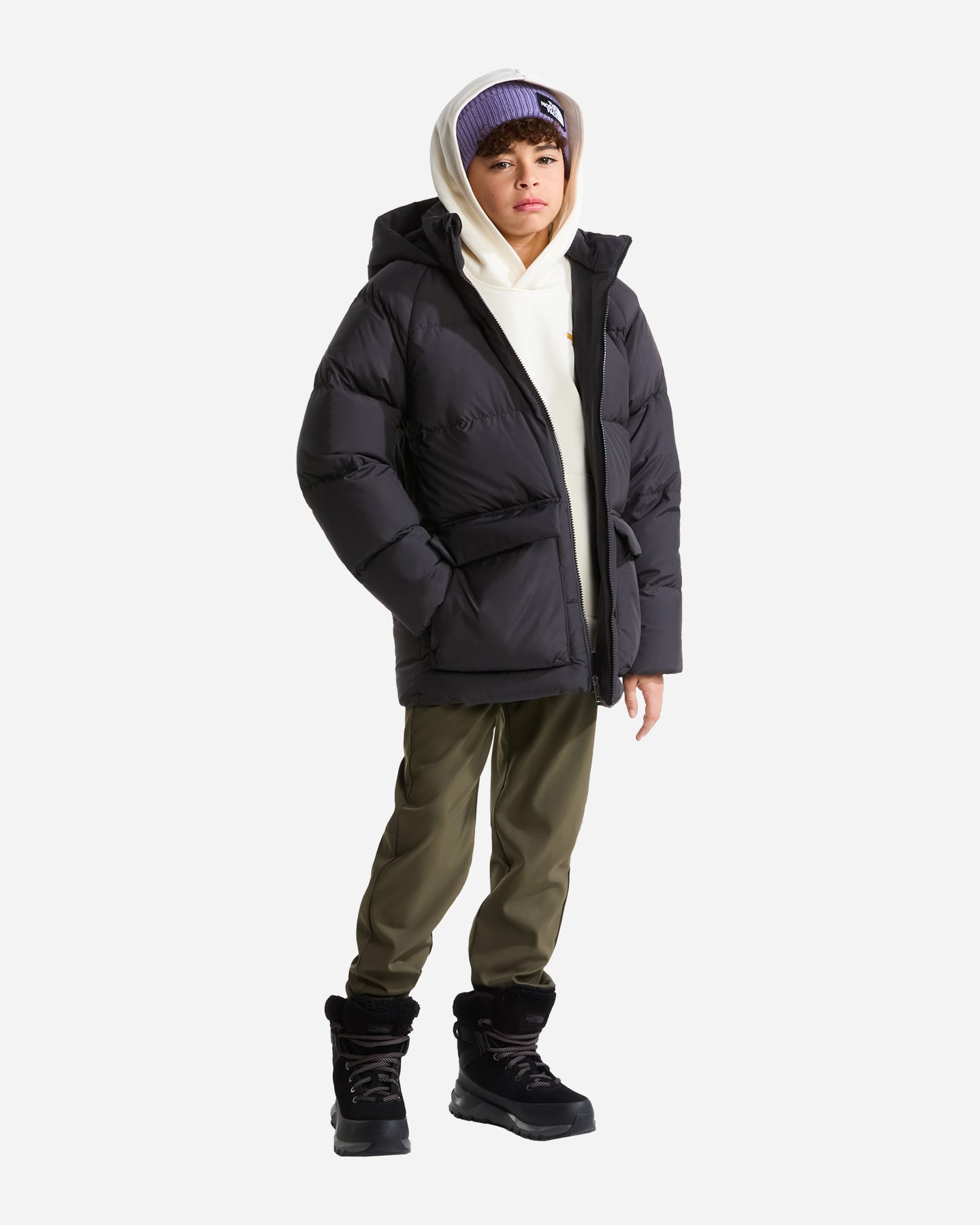Piumino THE NORTH FACE NORTH DOWN JR - Nero - 5 | Cisalfa Sport