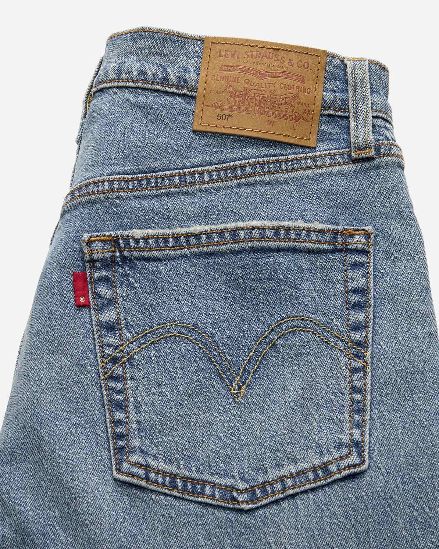 Jeans LEVI'S 501 CROP L30 W - Denim - 4 | Cisalfa Sport