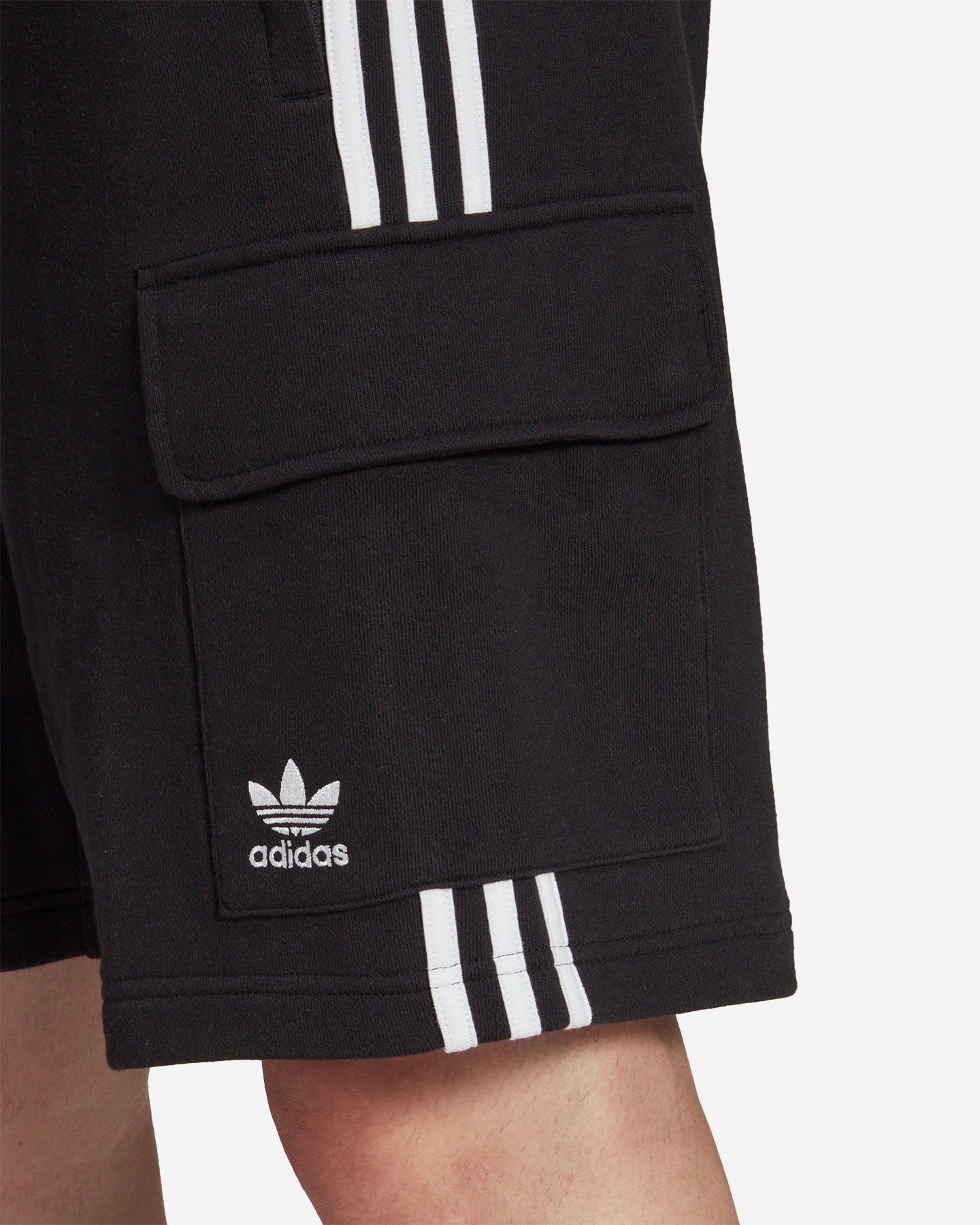 Bermuda ADIDAS 3STRIPES CARGO M - Nero - 3 | Cisalfa Sport