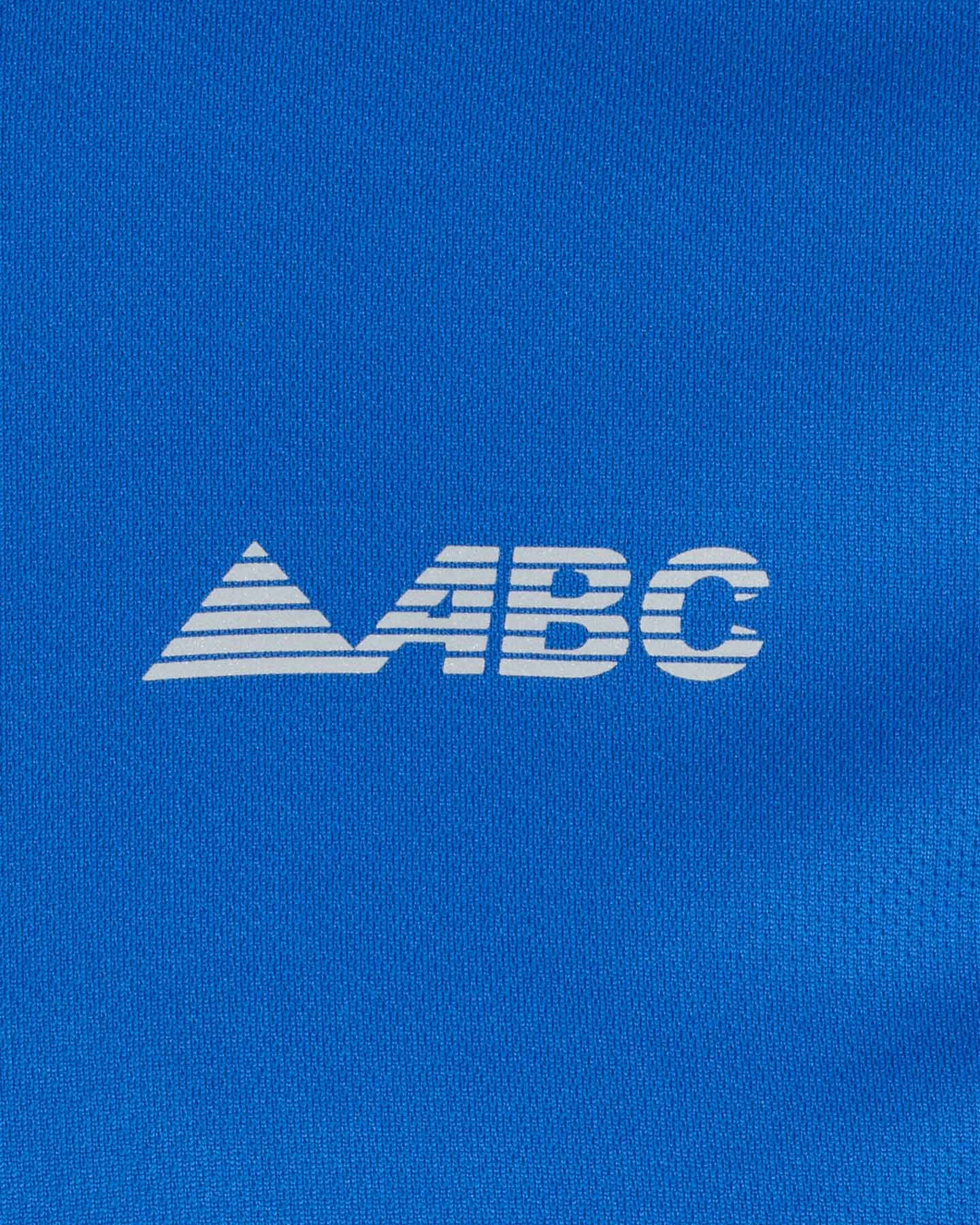 T-shirt running ABC ESSENTIAL M - Blu - 4 | Cisalfa Sport
