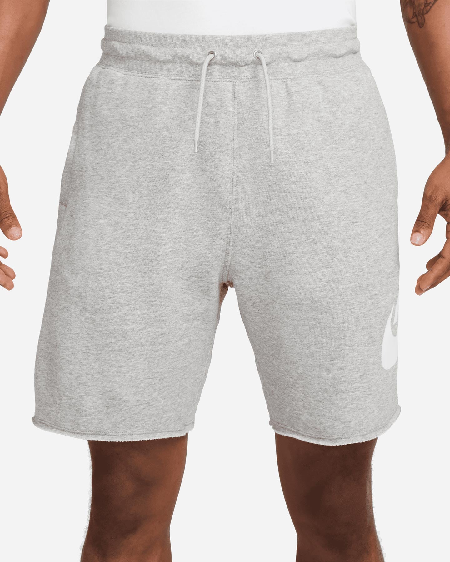 Nike Alumni Big Logo M - Pantaloncini - Uomo - Grigio