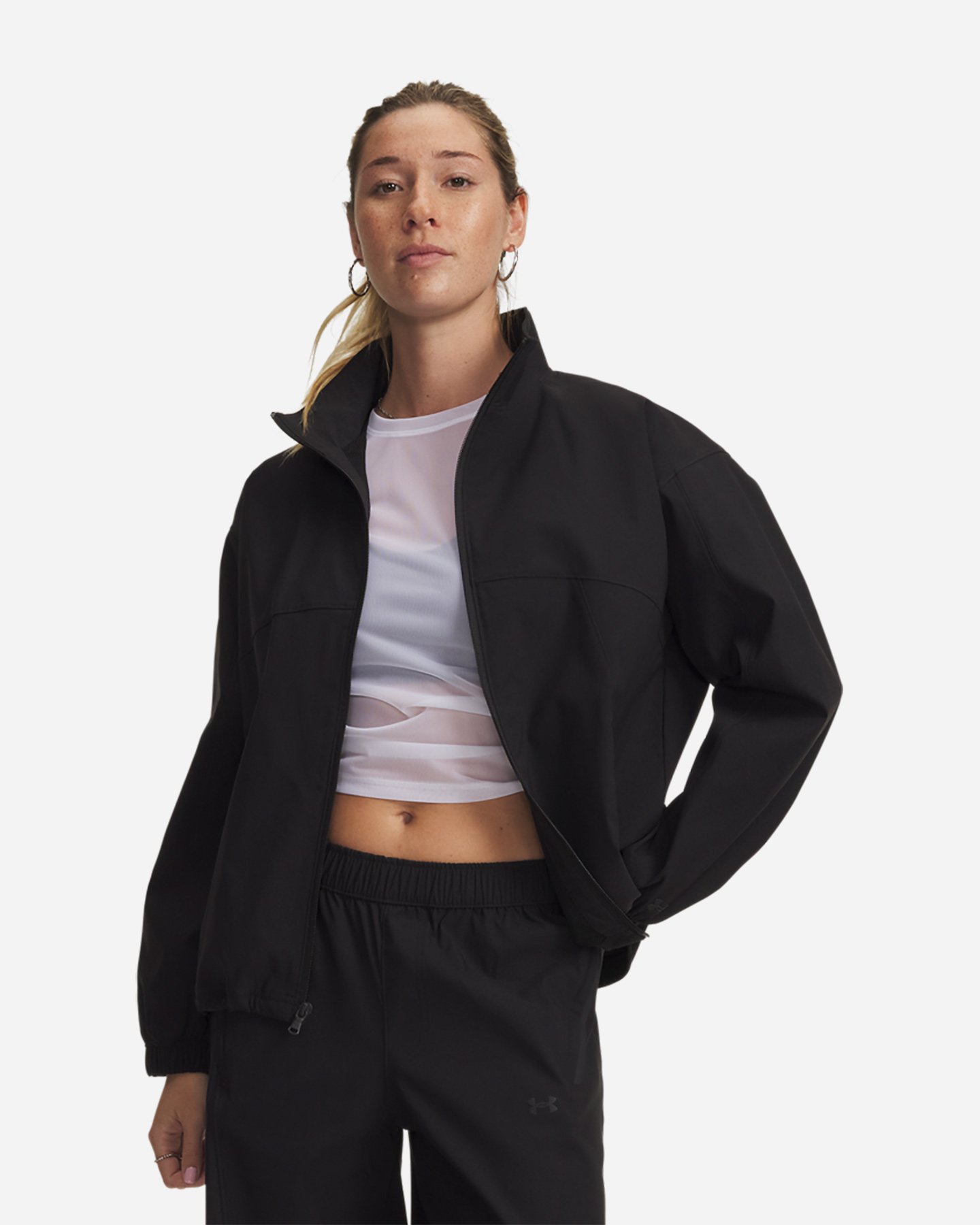 Felpa UNDER ARMOUR UNSTOPPABLE W - Nero - 0 | Cisalfa Sport