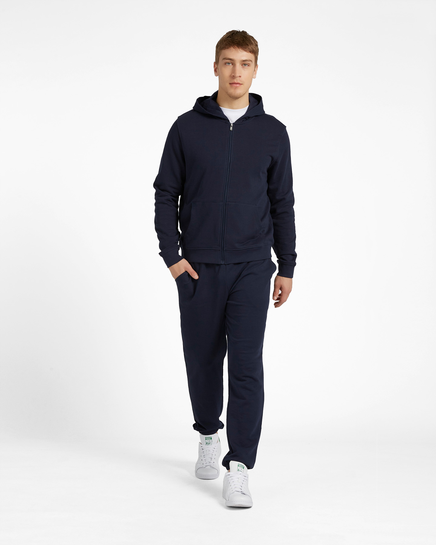 Felpa ABC BASIC M - Blu - 3 | Cisalfa Sport