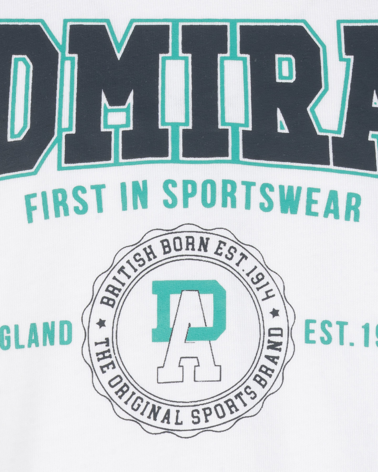 Canotta ADMIRAL SUMMER COLLEGE JR - Bianco - 2 | Cisalfa Sport