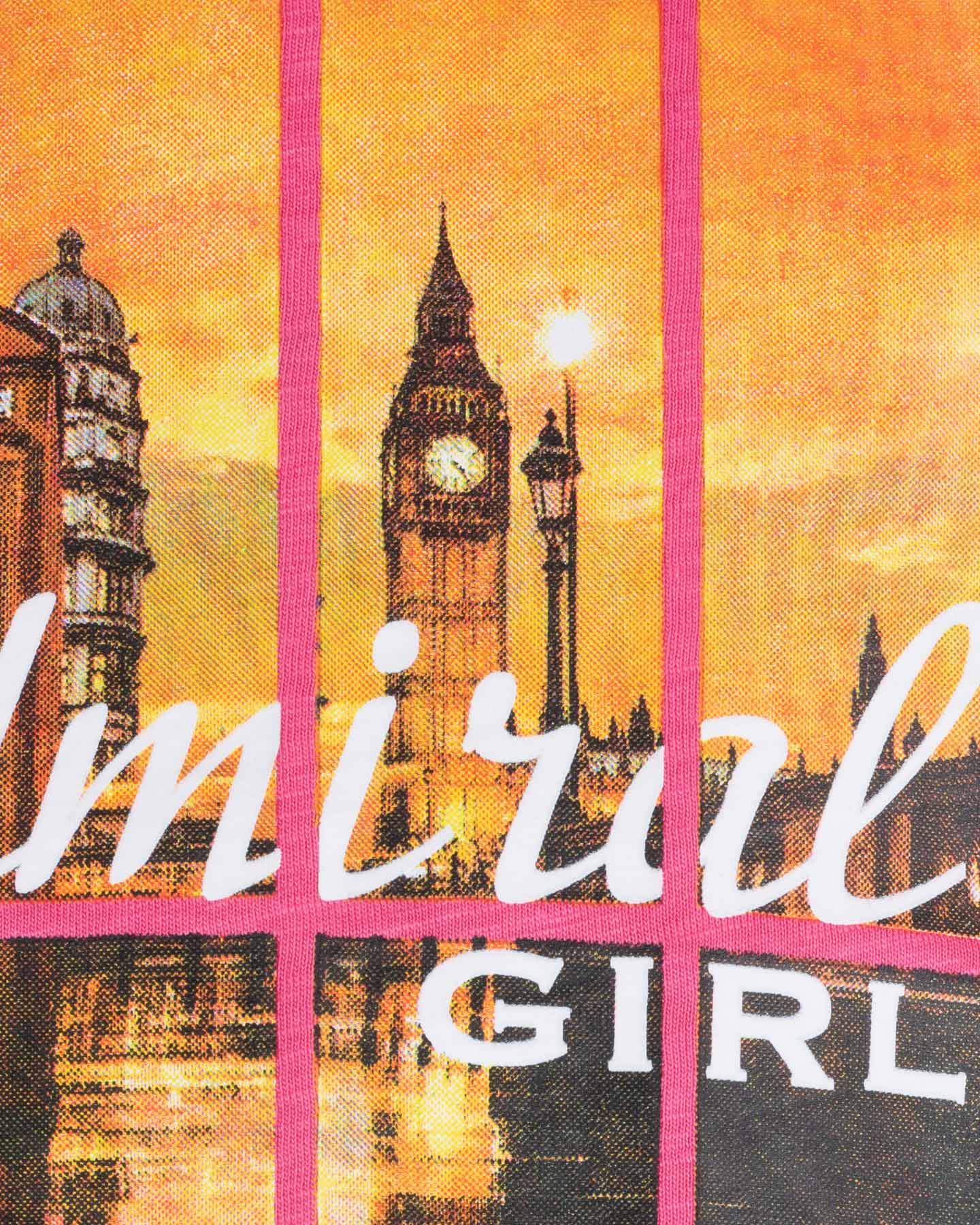 T-shirt ADMIRAL LIFESTYLE JR - Rosa - 2 | Cisalfa Sport