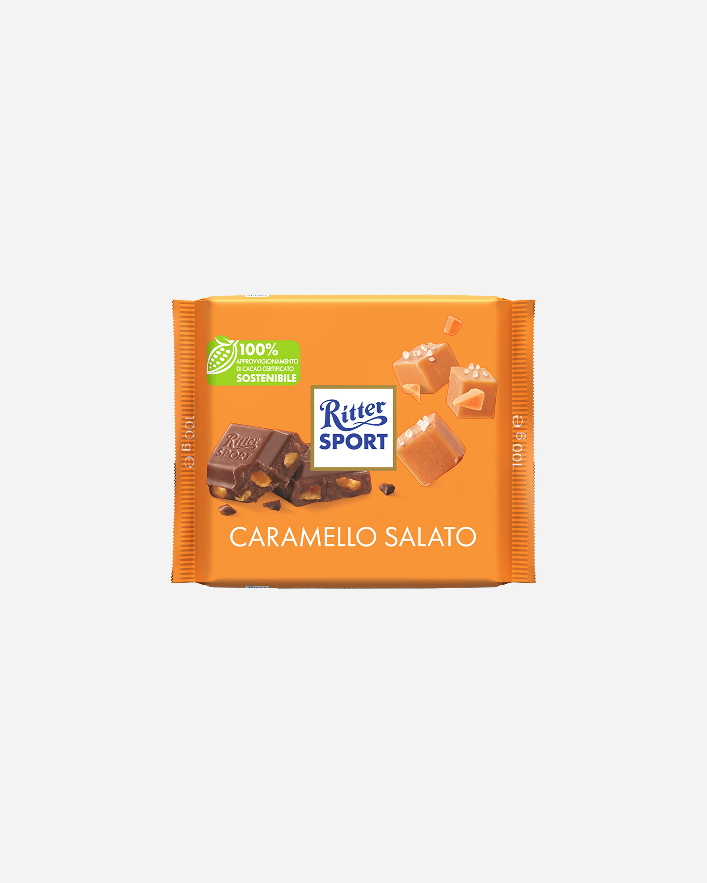Energetico RITTER SPORT CARAMELLO SALATO  - Arancione - 0 | Cisalfa Sport