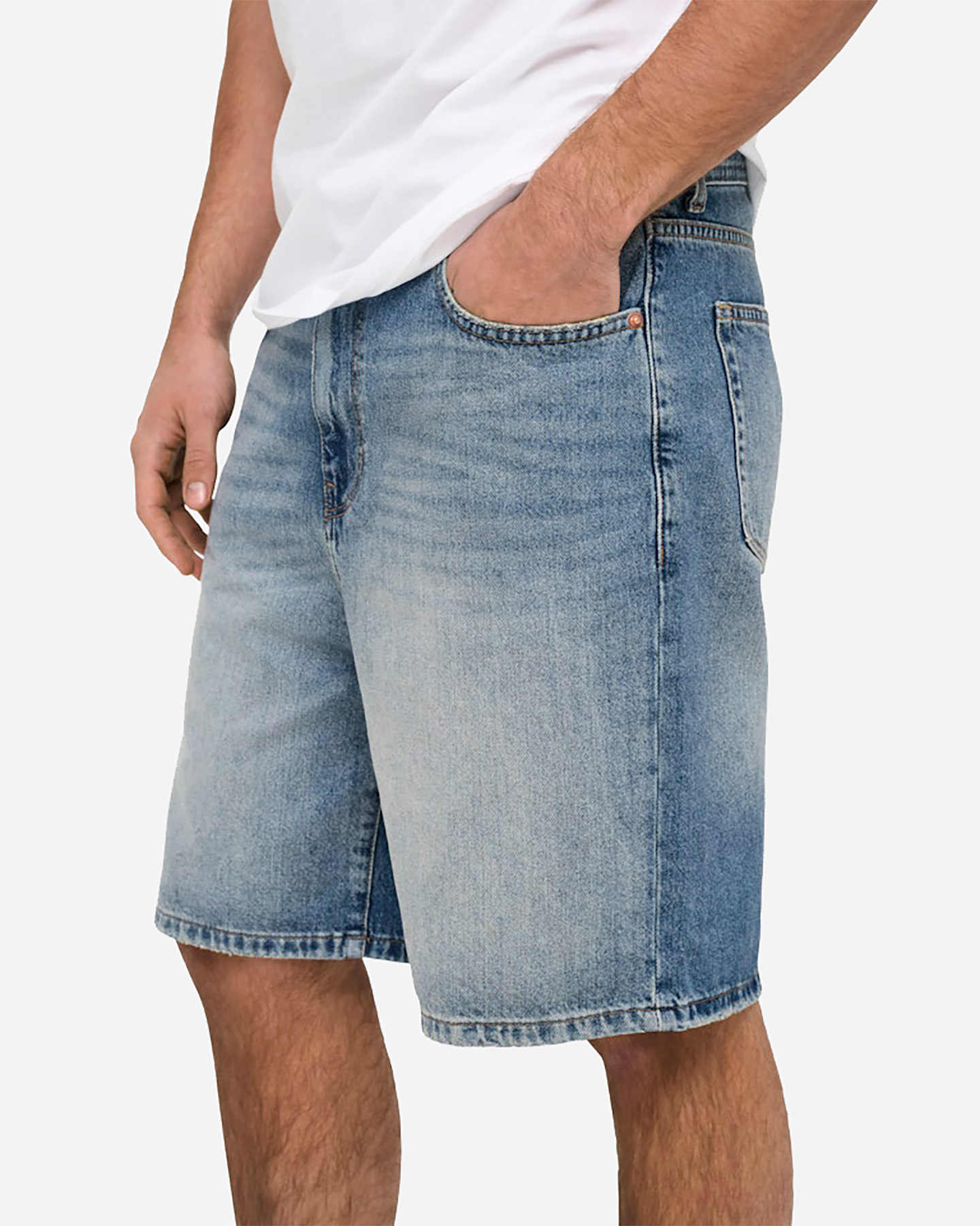 Bermuda ONLY & SONS FADE LOOSE FIT M - Denim - 3 | Cisalfa Sport