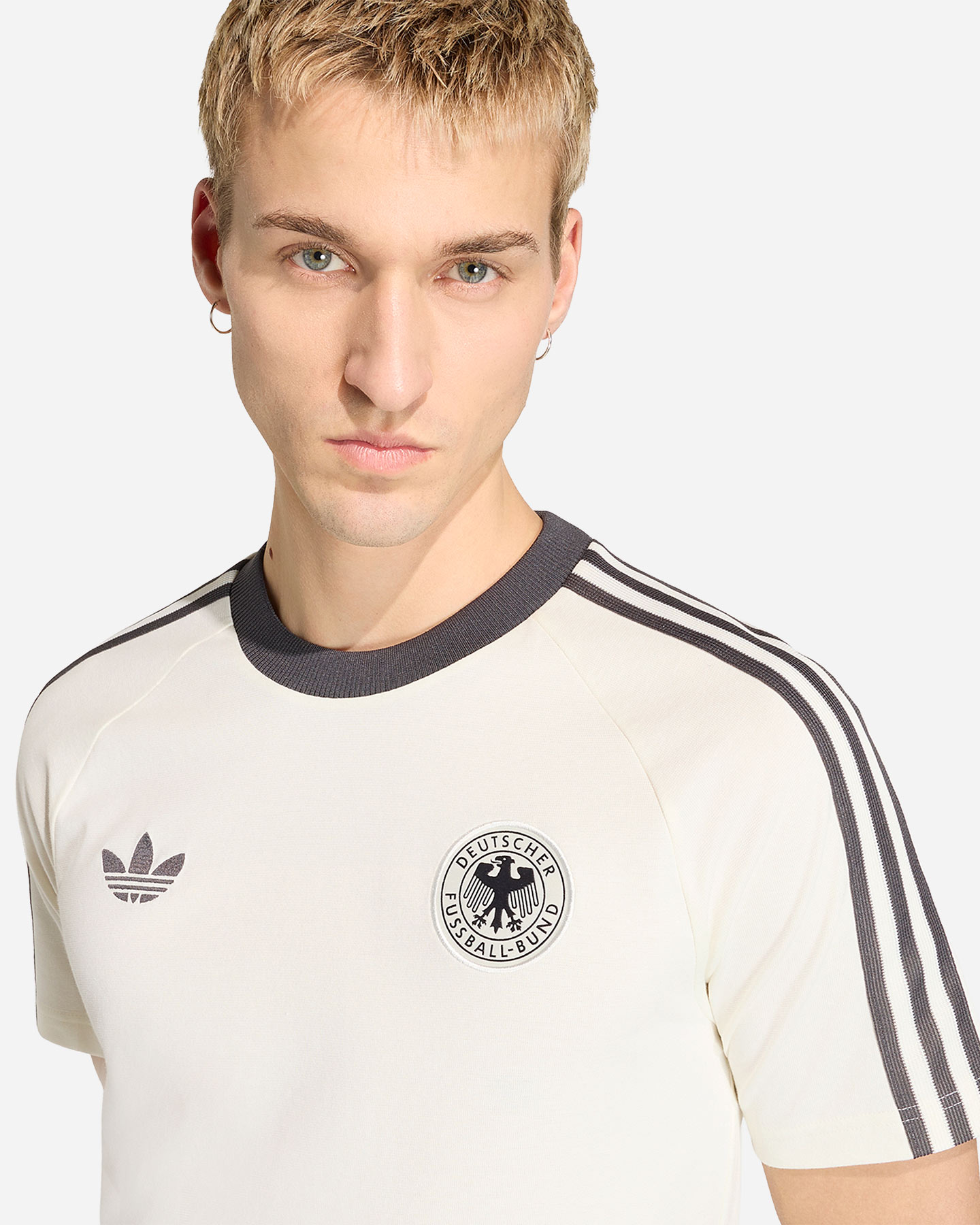T-shirt ADIDAS GERMANIA ORIGINALS M - Bianco - 3 | Cisalfa Sport