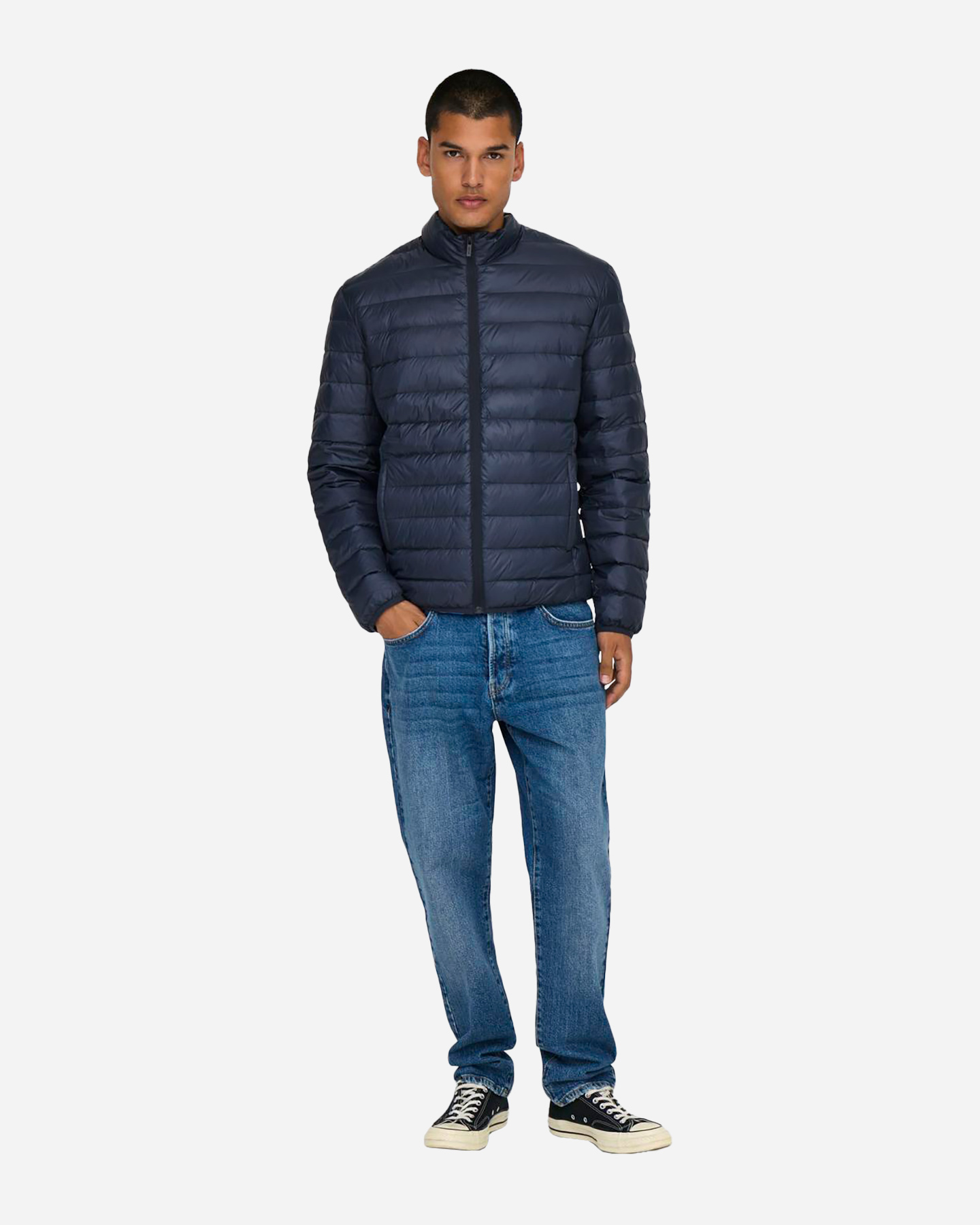 Piumino ONLY & SONS GAVIN PIUMA M - Blu - 3 | Cisalfa Sport