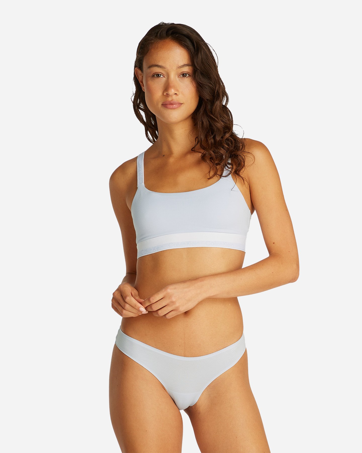 Intimo CALVIN KLEIN UNDERWEAR SLIP THONG W - Azzurro - 1 | Cisalfa Sport