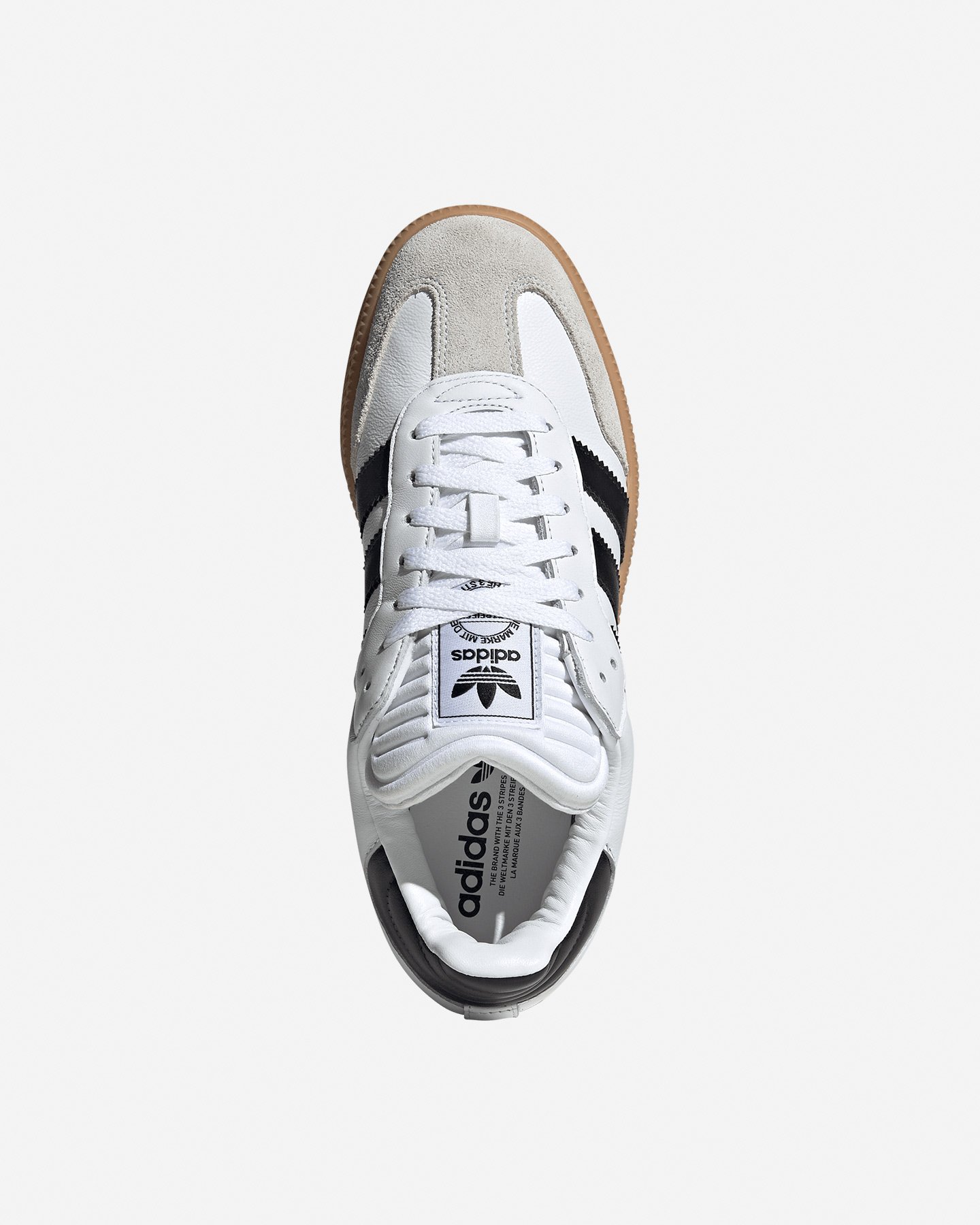 Scarpe sneakers ADIDAS SAMBA XLG  - Bianco - 2 | Cisalfa Sport
