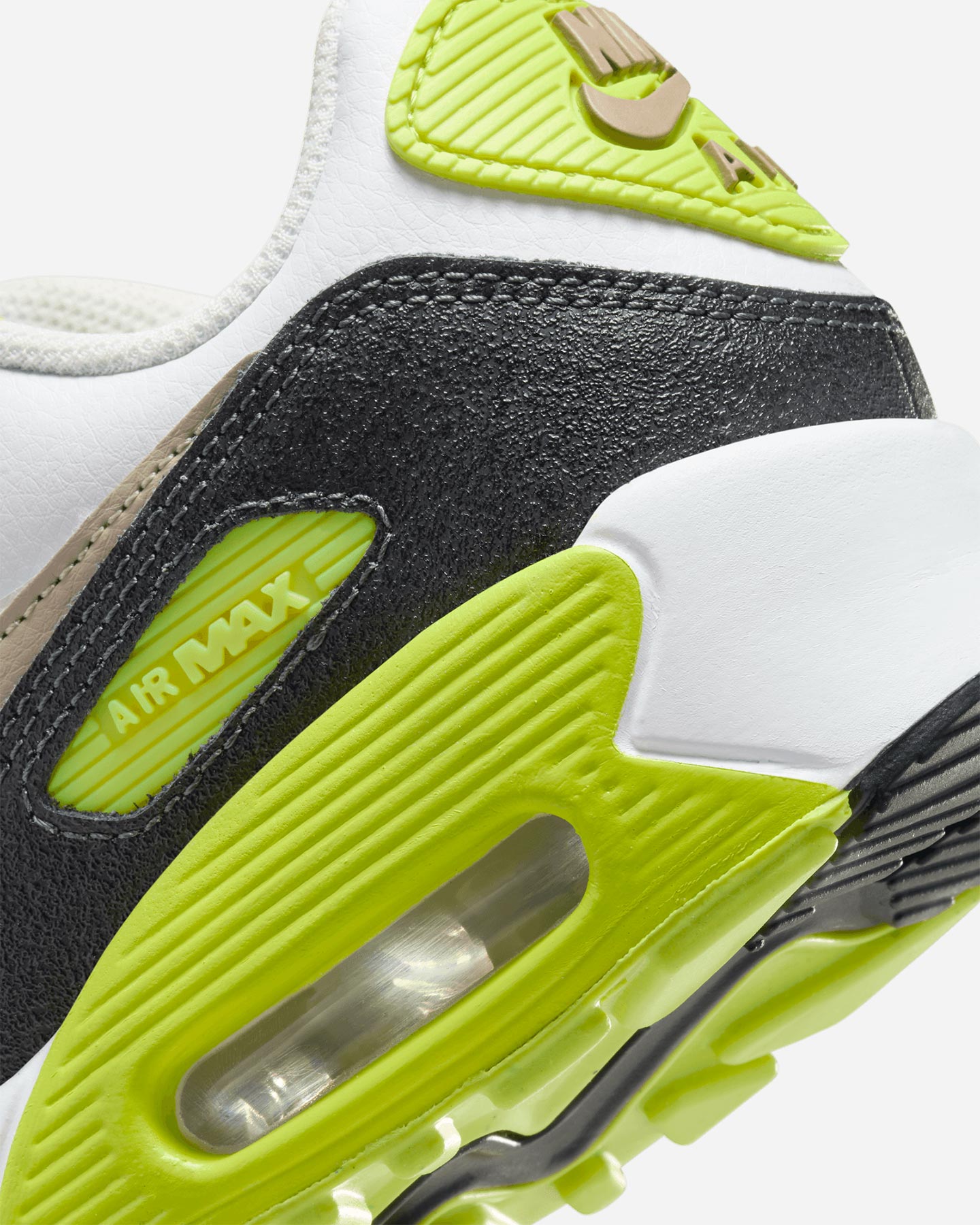 Scarpe sneakers NIKE AIR MAX 90 GS JR - Bianco - 5 | Cisalfa Sport