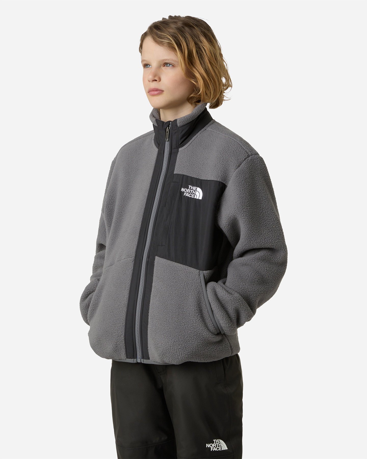 Felpa THE NORTH FACE YUMIORI JR - Grigio - 3 | Cisalfa Sport