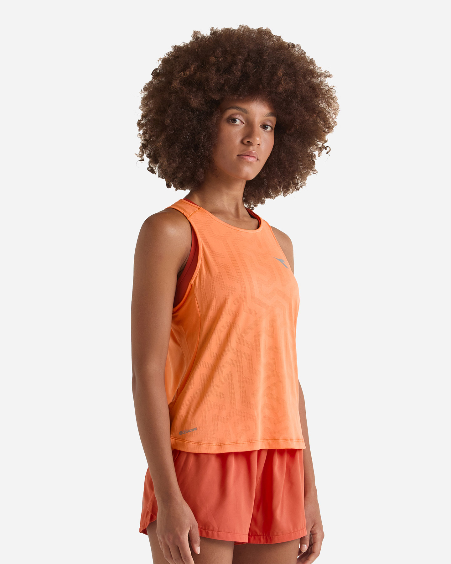 Canotta running DIADORA SUPERLIGHT W - Arancione - 1 | Cisalfa Sport