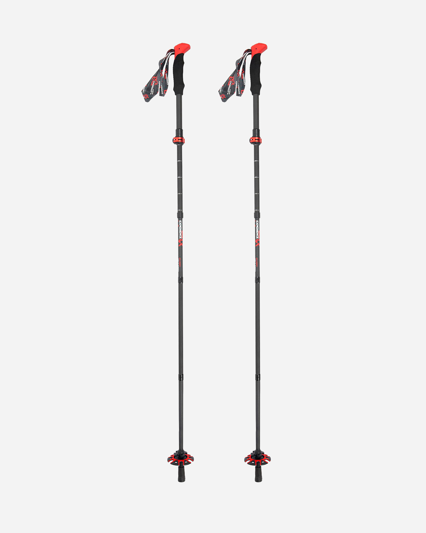 Bastoncini trekking ROCK EXPERIENCE CARBON Z LIGHT FOLDABLE - Nero - 0 | Cisalfa Sport