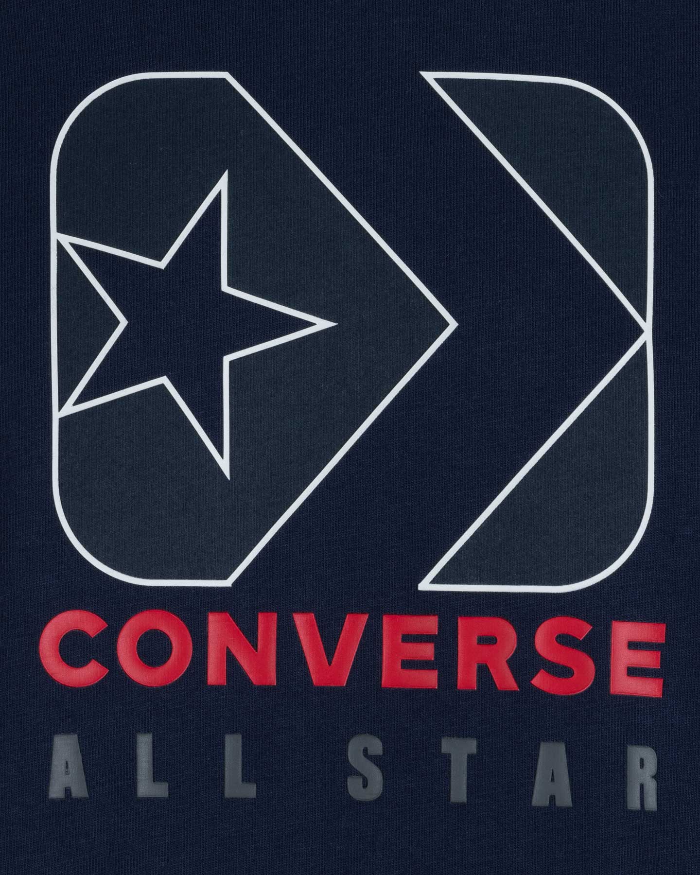 T-shirt CONVERSE SQUARE LOGO M - Blu - 2 | Cisalfa Sport