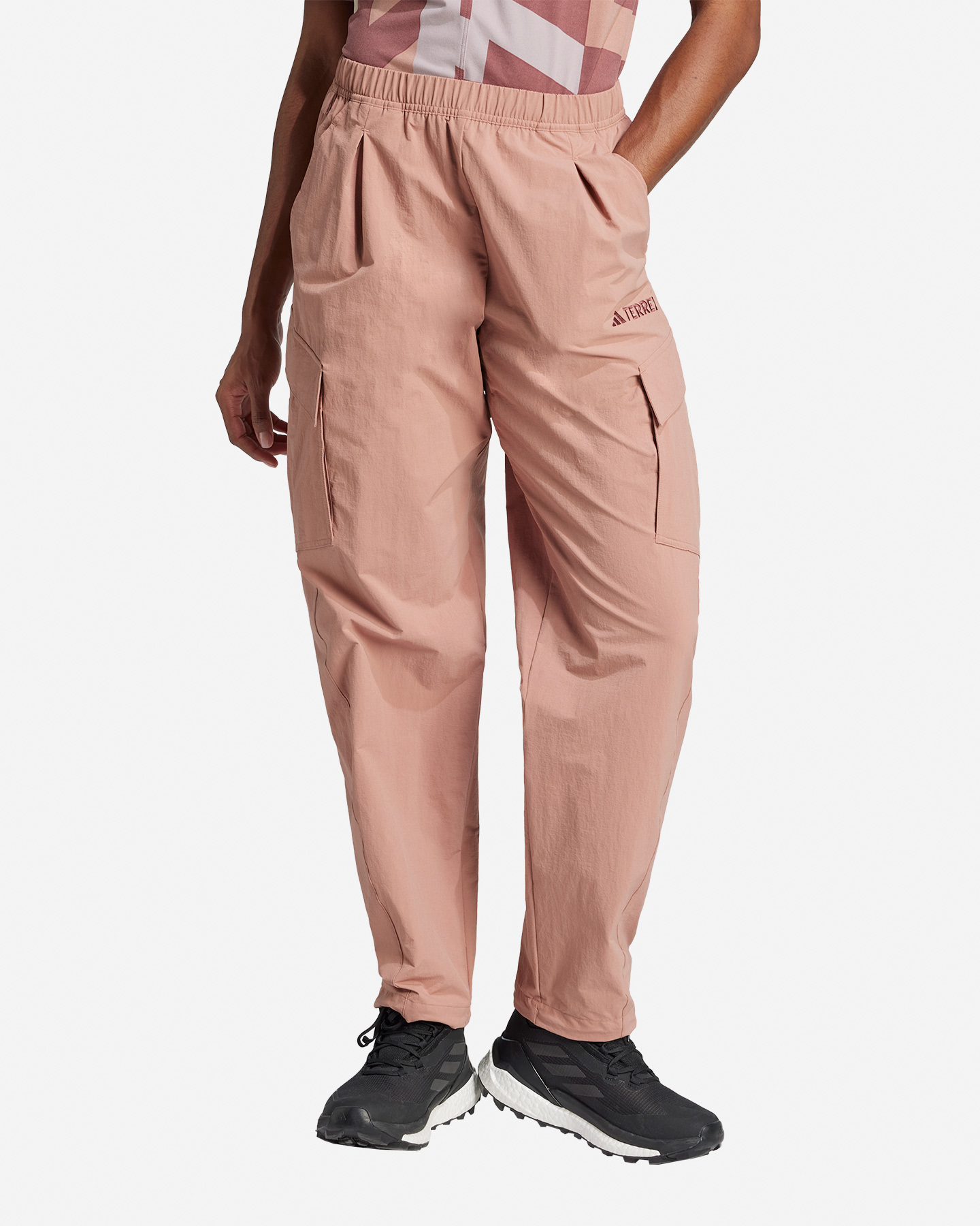 Pantalone outdoor ADIDAS CARGO W - Rosso - 1 | Cisalfa Sport