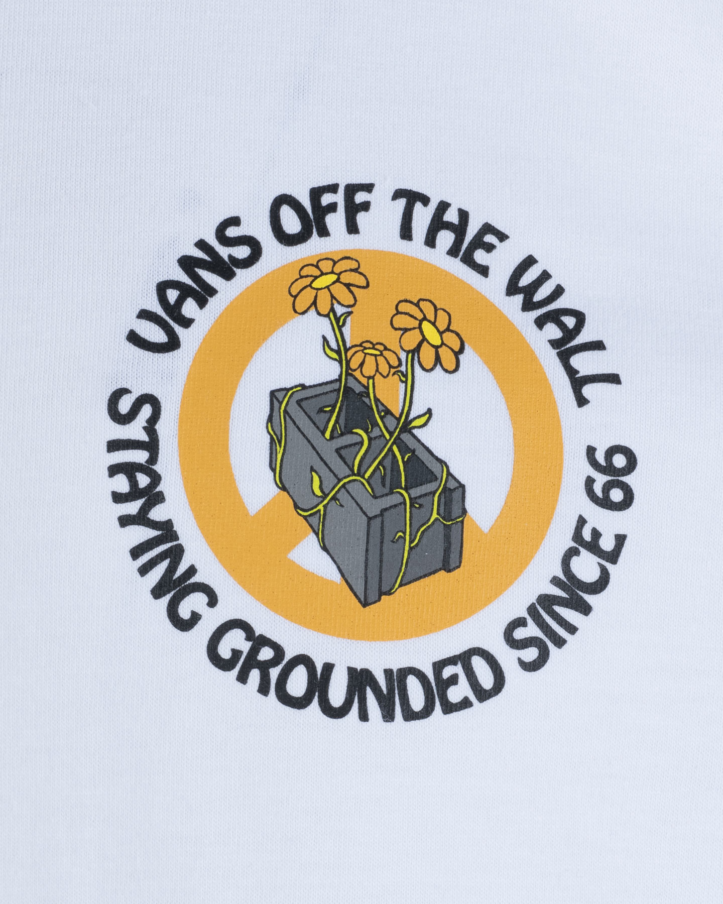 T-shirt VANS STAMPA RETRO FIORI M - Bianco - 2 | Cisalfa Sport