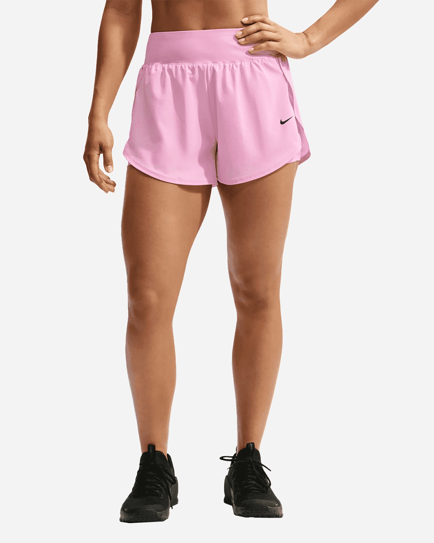 Nike Pro Sculpt 2in1 3in W - Short Training - Donna - Fucsia