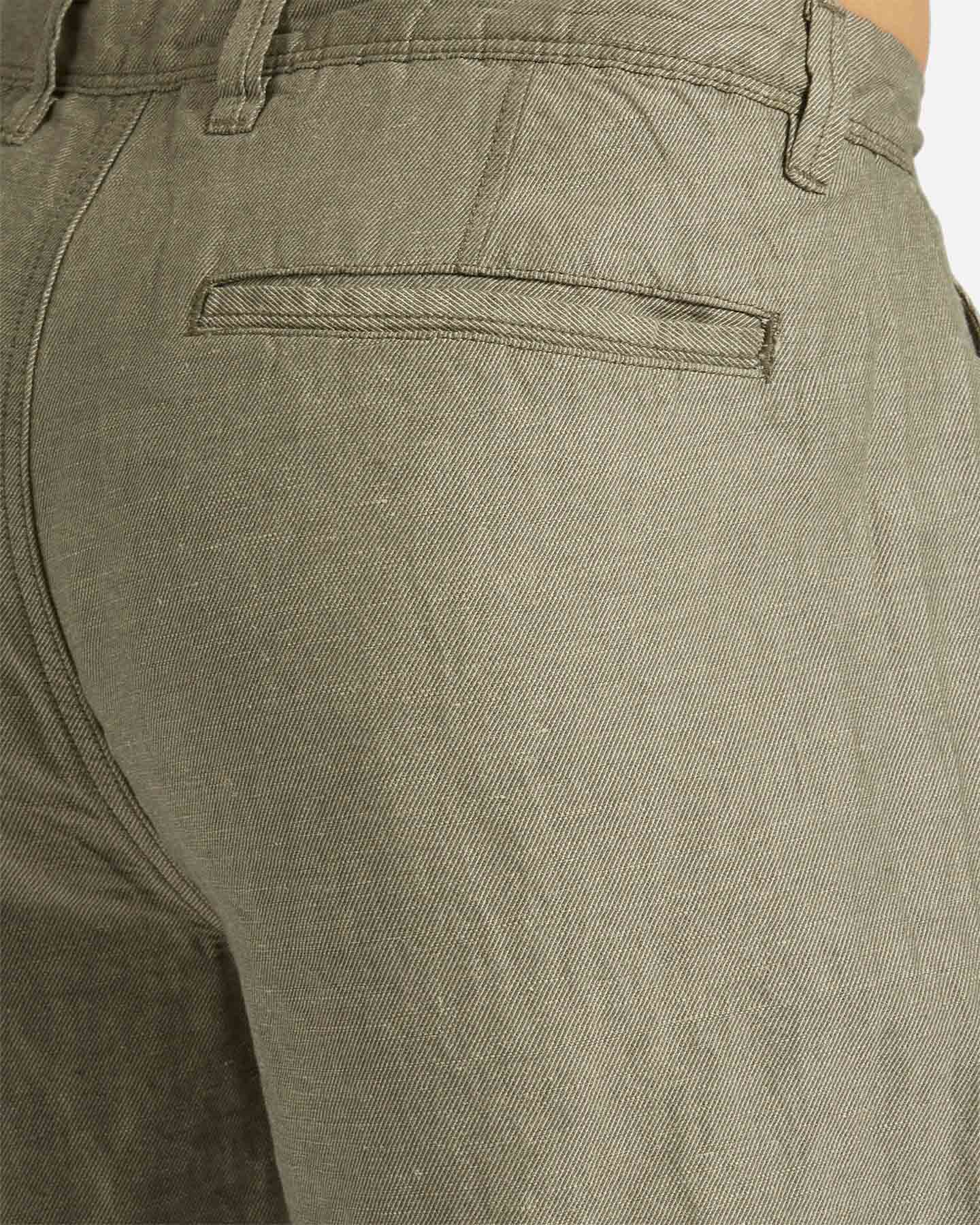 Pantalone DACK'S LINEN COLLECTION M - Verde - 3 | Cisalfa Sport