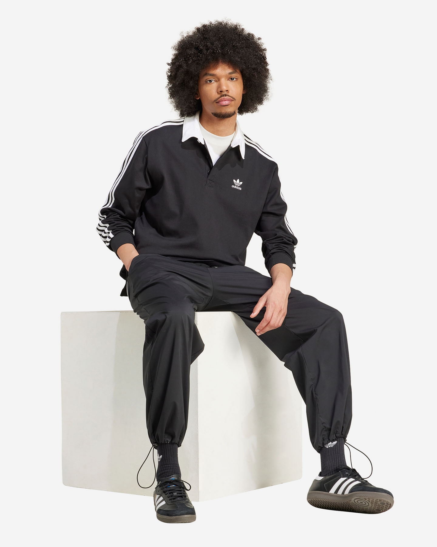 Polo ADIDAS 3STRIPES M - Nero - 3 | Cisalfa Sport