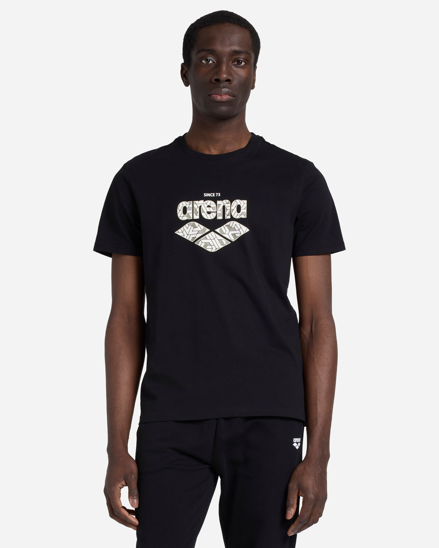 T-shirt ARENA ATHLETIC ESSENTIAL M - Nero - 1 | Cisalfa Sport